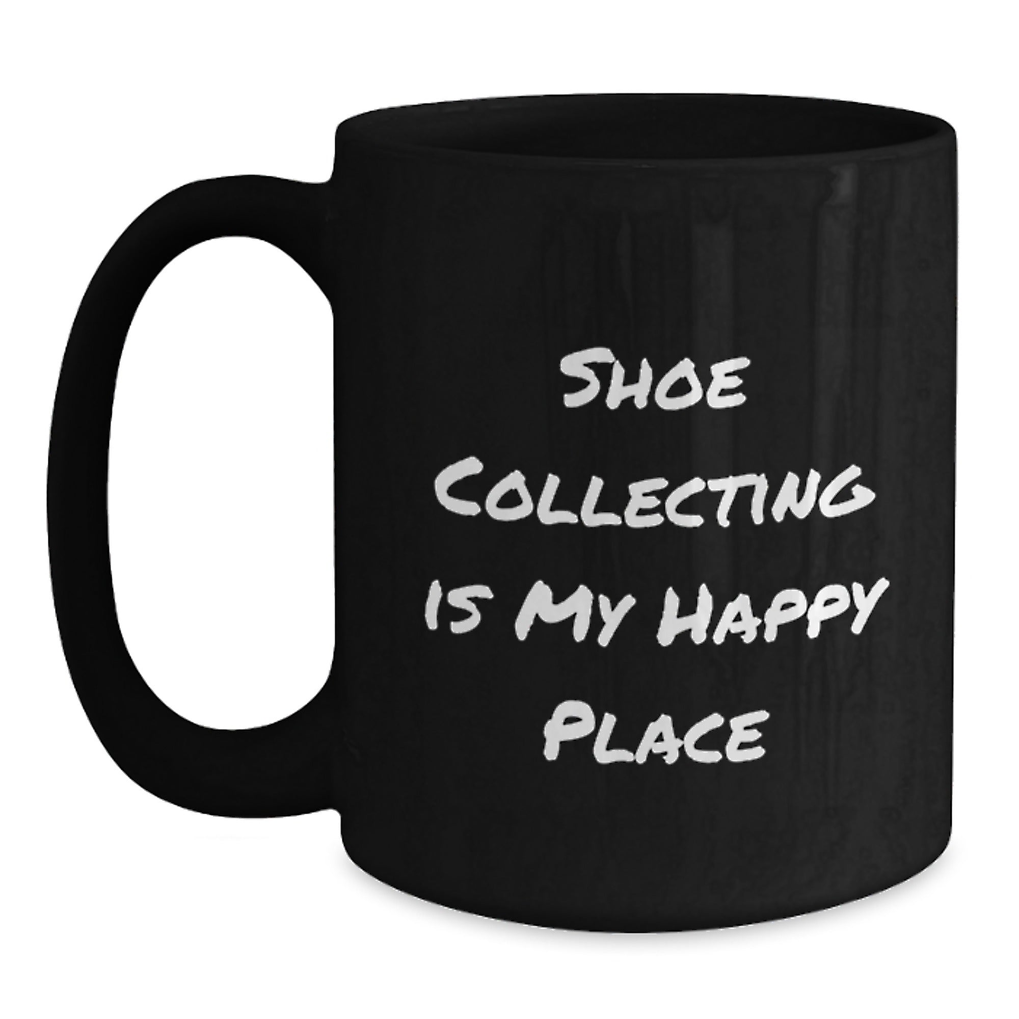 Shoe Collecting Keepsake Gift for Him - Happy Place Coffee Mug - Main