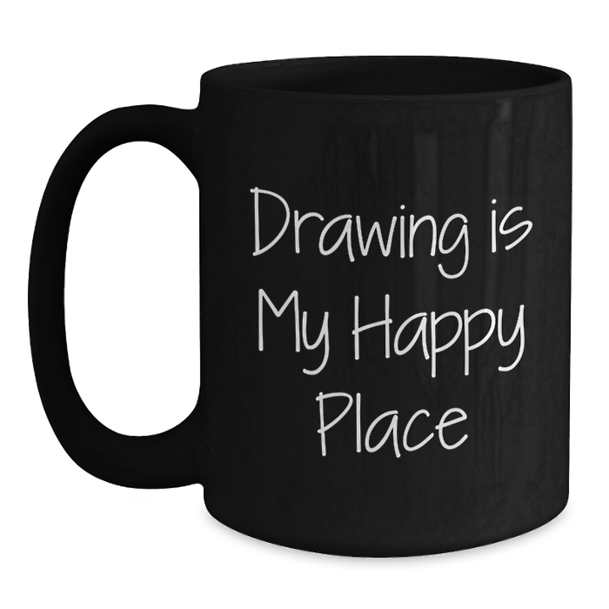 Drawing Gift for Him - Keepsake Coffee Mug with Relaxed Saying - Main