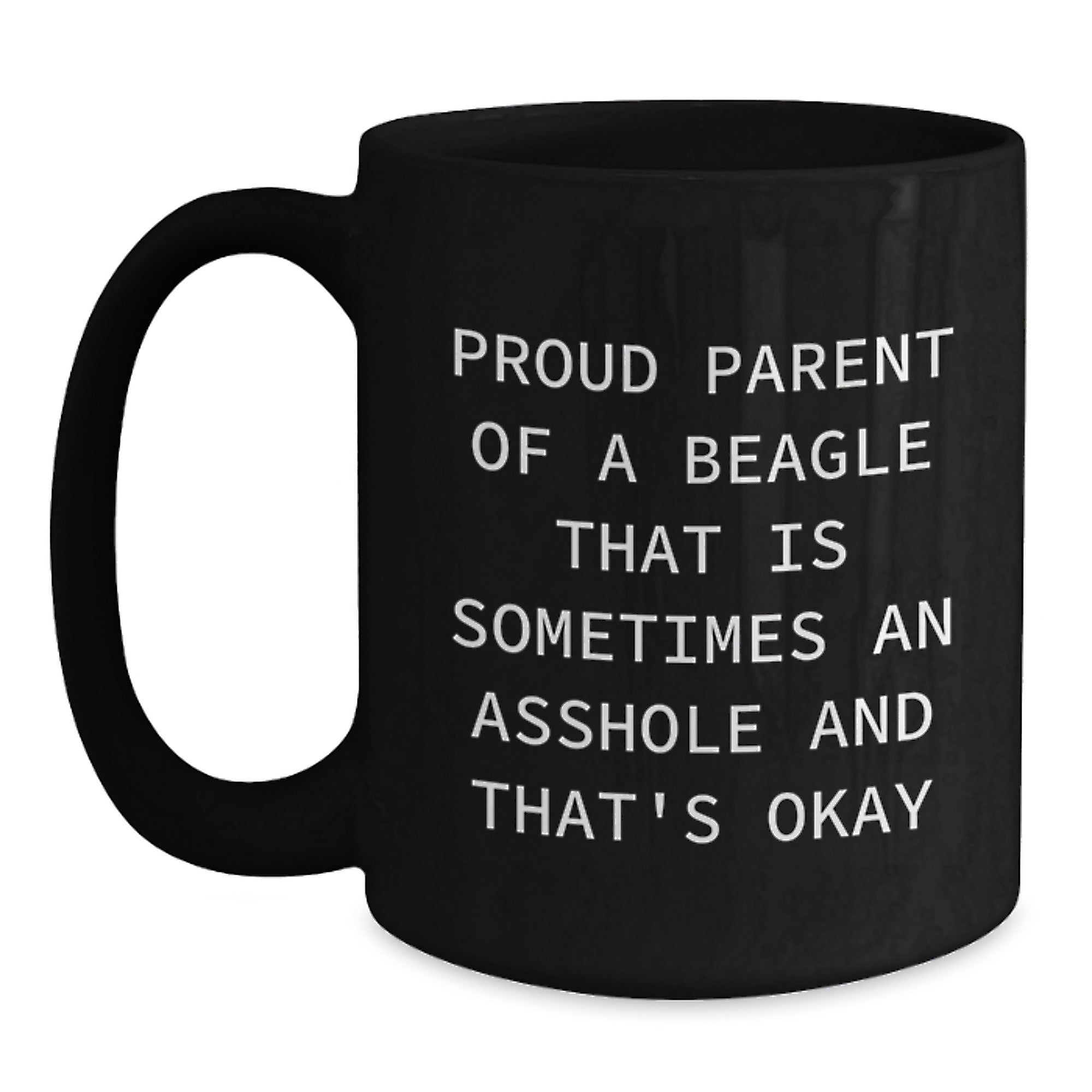 Bold Beagle Mug Novelty Birthday Gift for Friends - Main