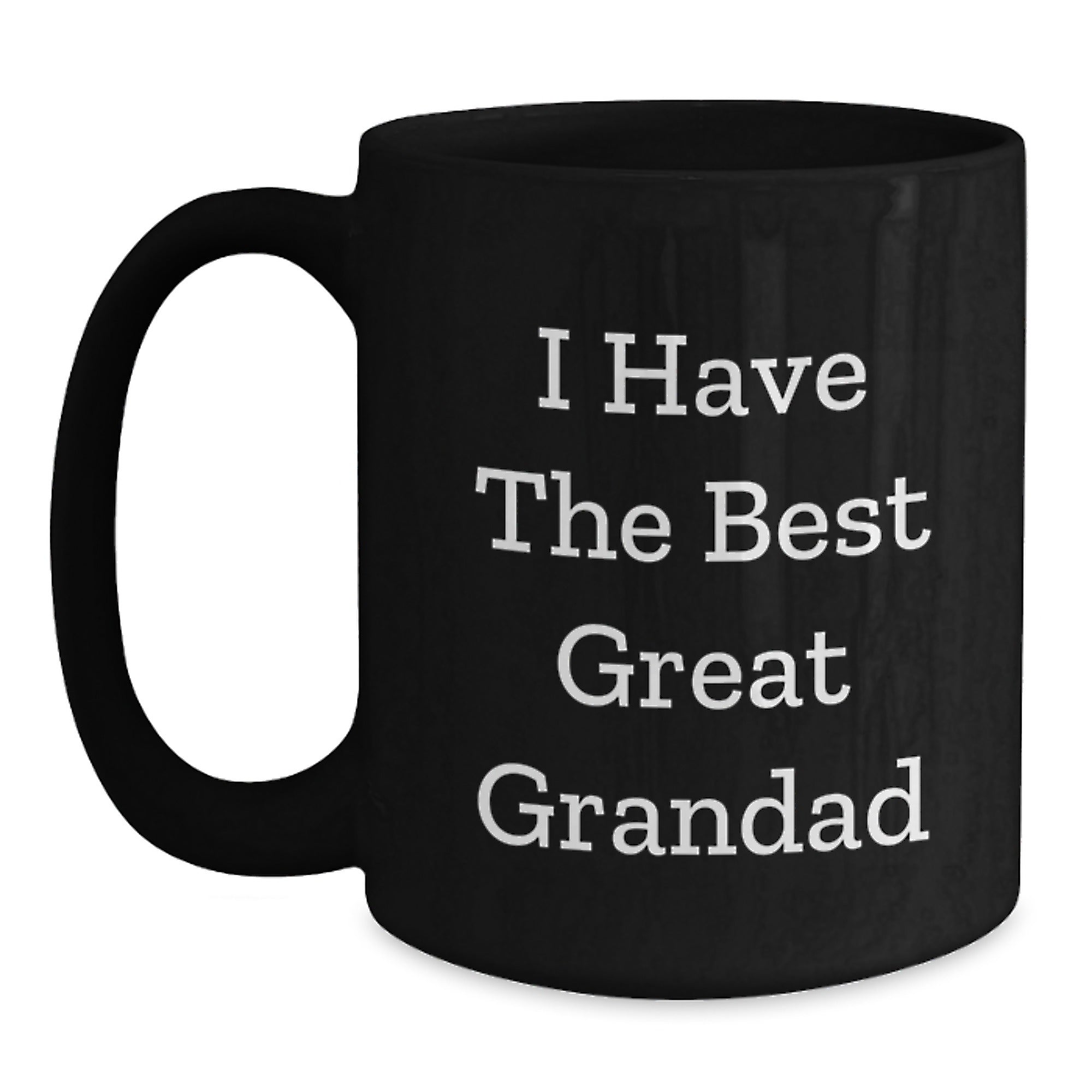 Grandad Keepsake Black Coffee Mug Birthday Gift for Him with 11oz - Main