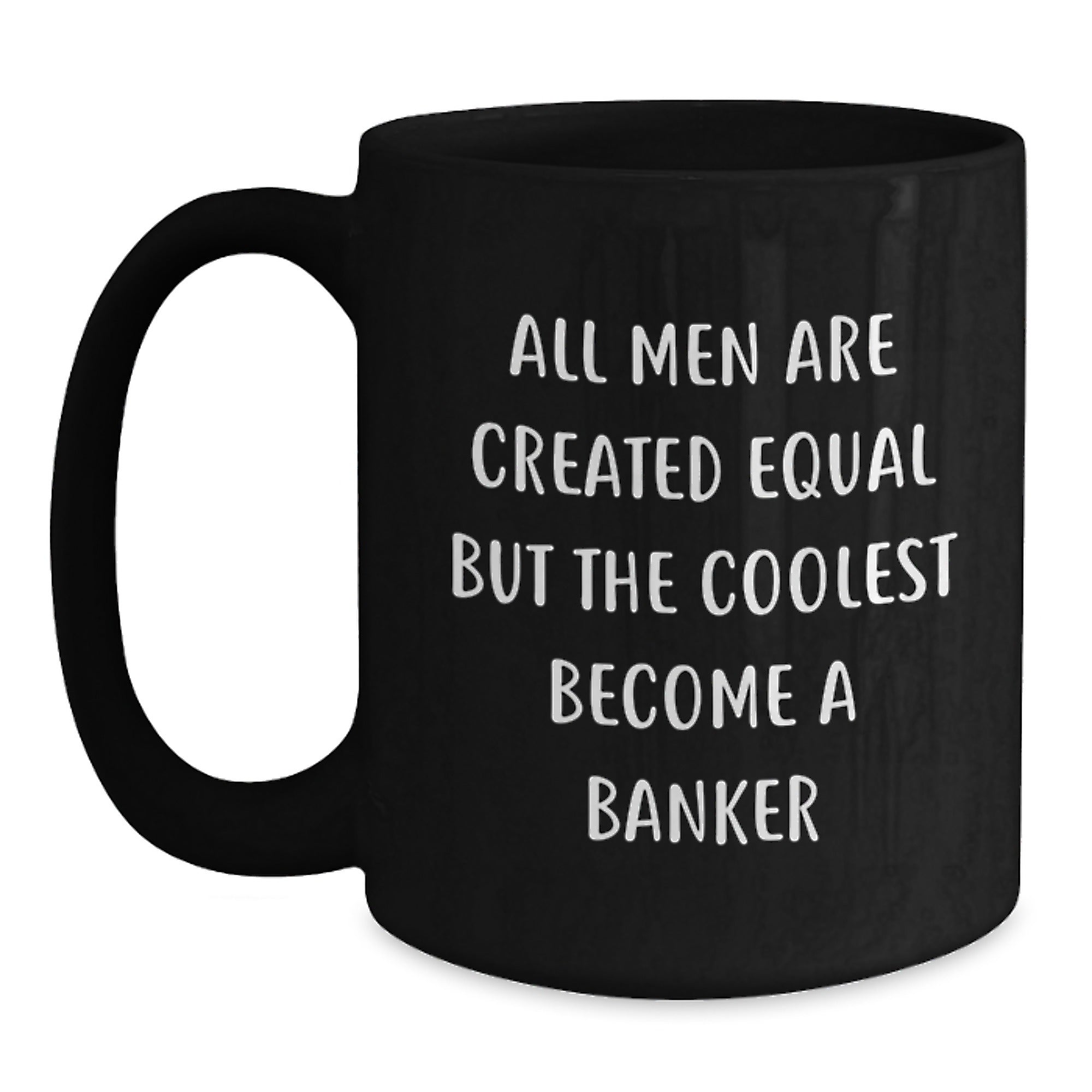 Banker Gift for Him A Thoughtful Keepsake with a Witty Saying - Main