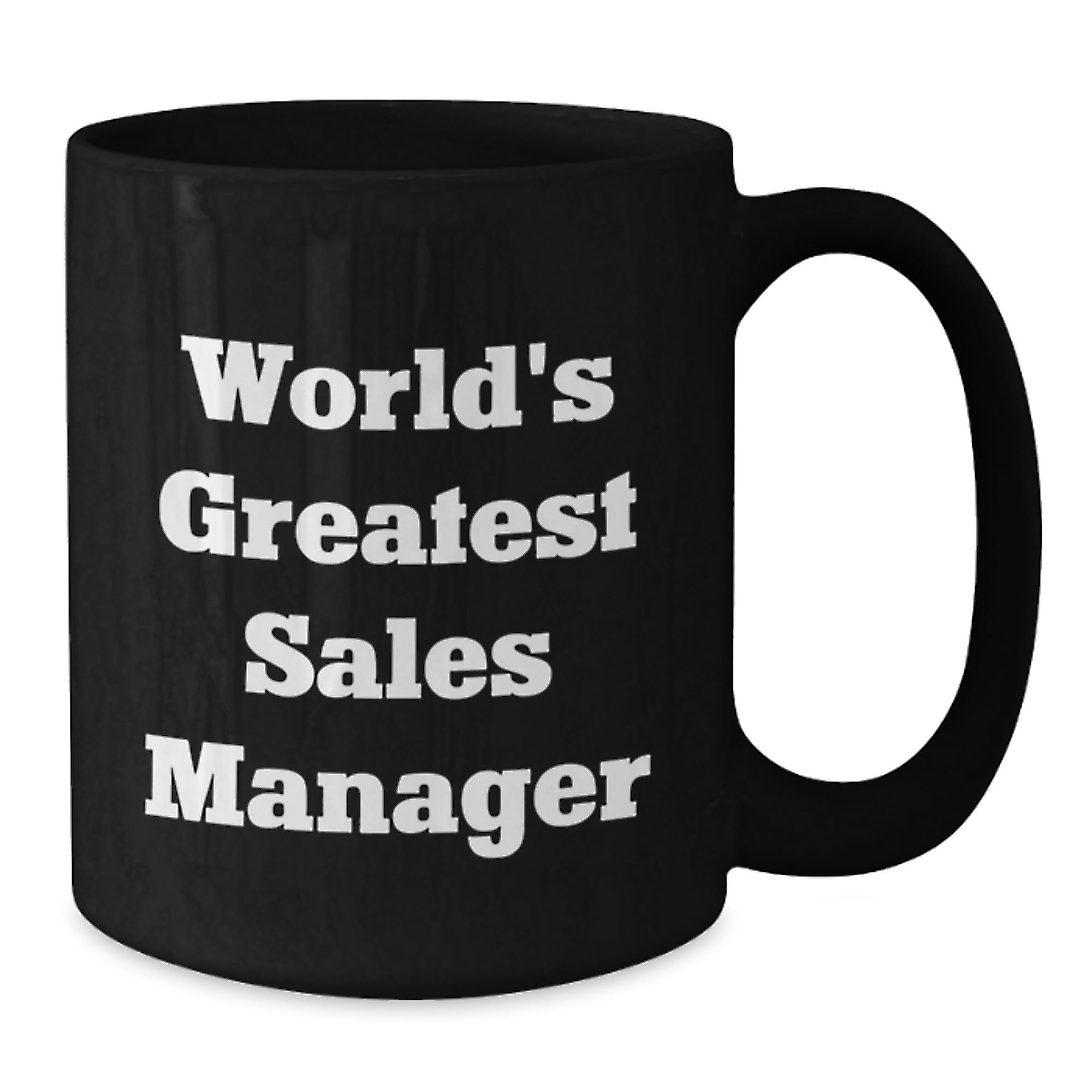 Birthday Gift for Her – World's Greatest Sales Manager Mug Present - Additional