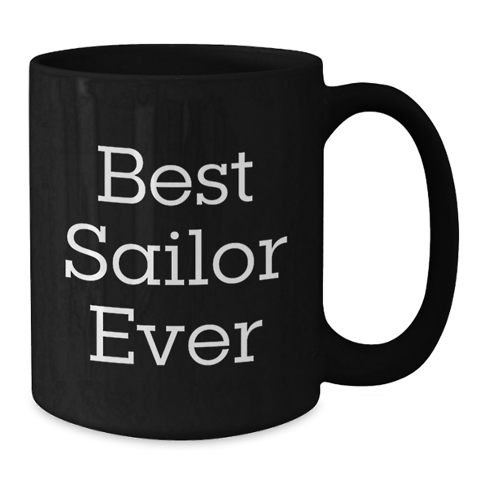 Sailor Gifts for Best Sailor Ever, Funny Black Coffee Mug with 11oz or 15oz Capacity, Gifts from Family to Sailor Friends, Unique Graduation Gifts for Men and Women - Additional