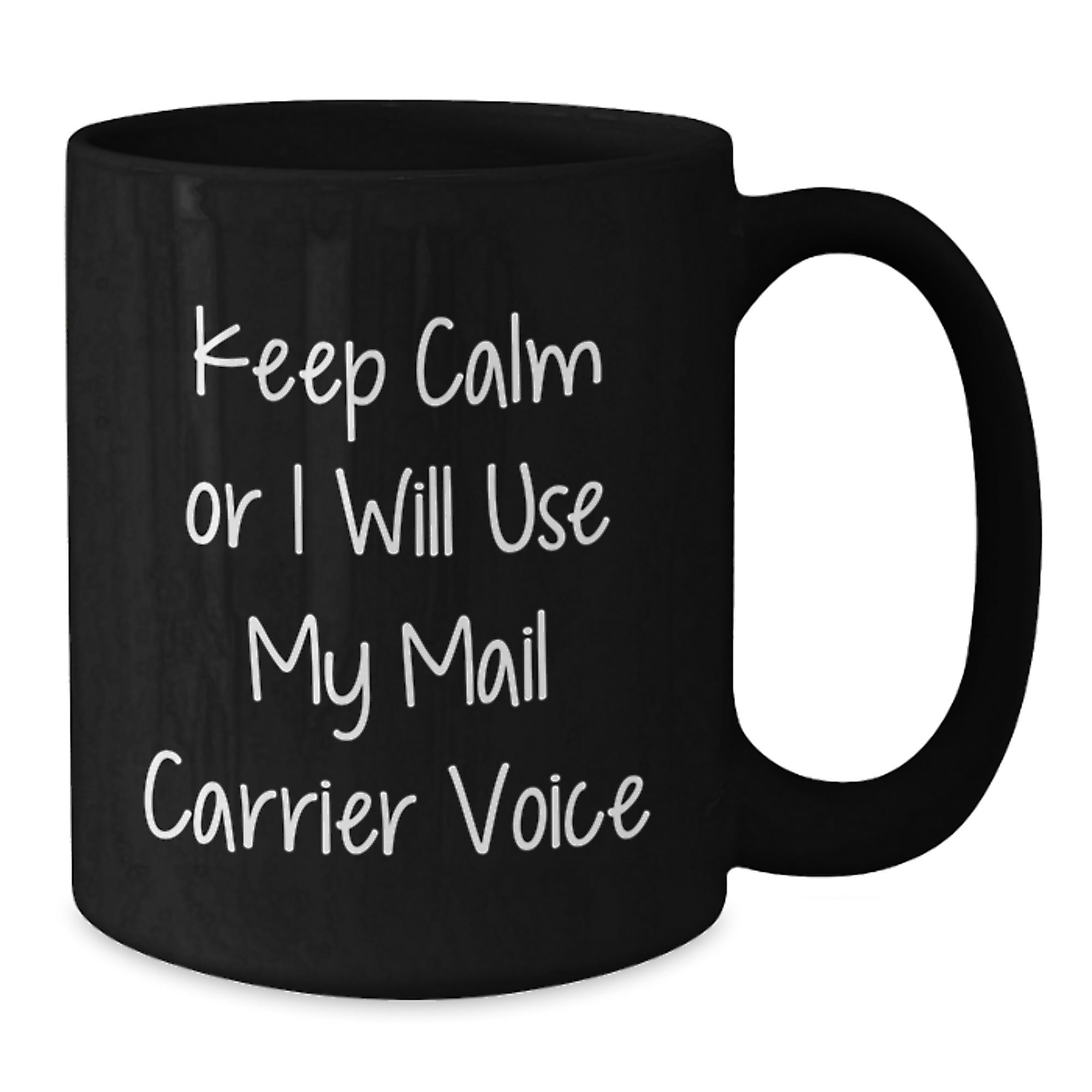 Funny Mail Carrier Black Coffee Mugs Gifts for Mail Carrier Graduation Unique Keepsakes from Friends Family or Coworkers - Additional