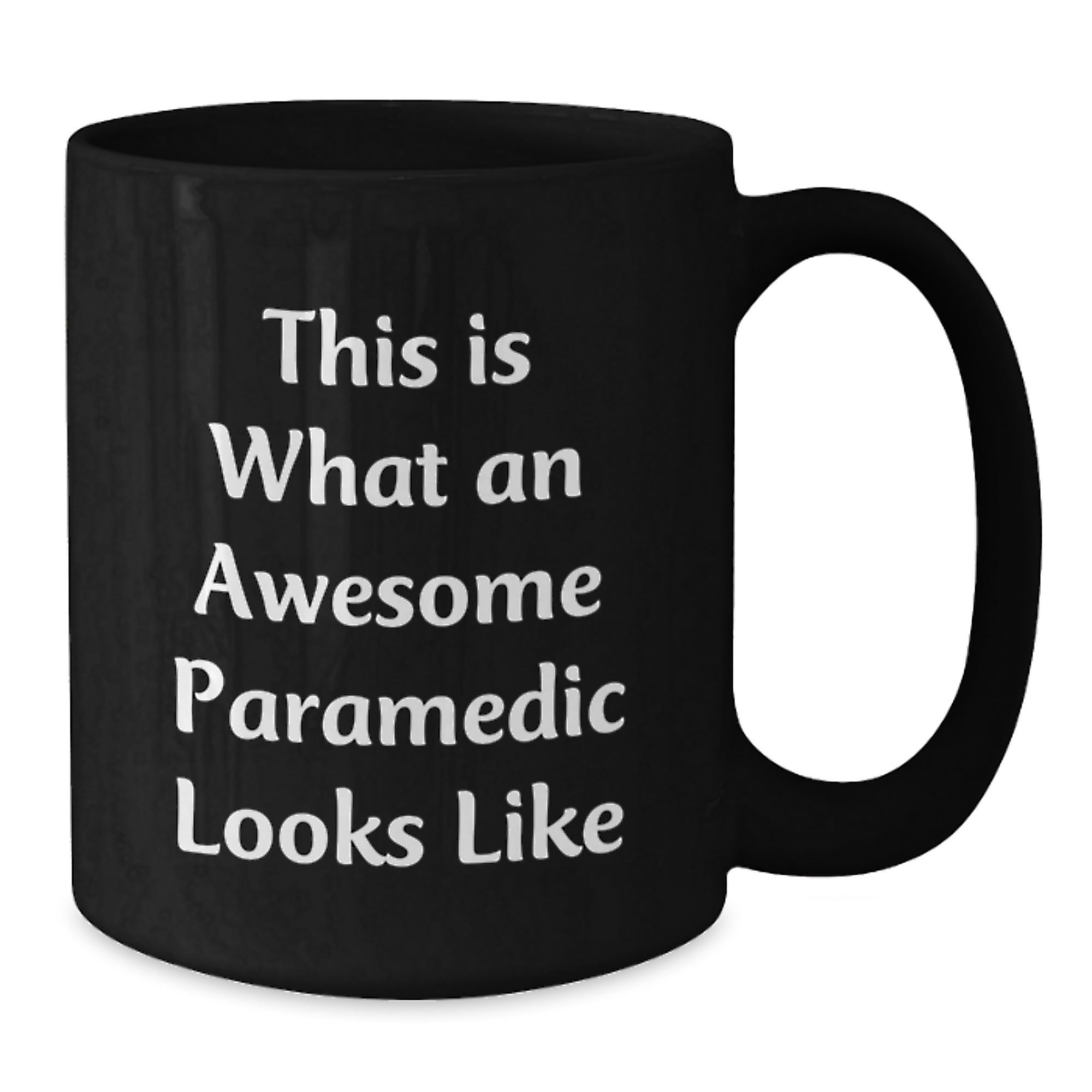 Awesome Rescue Worker Humor Black Coffee Mug Gifts from Friends for Birthday - Additional