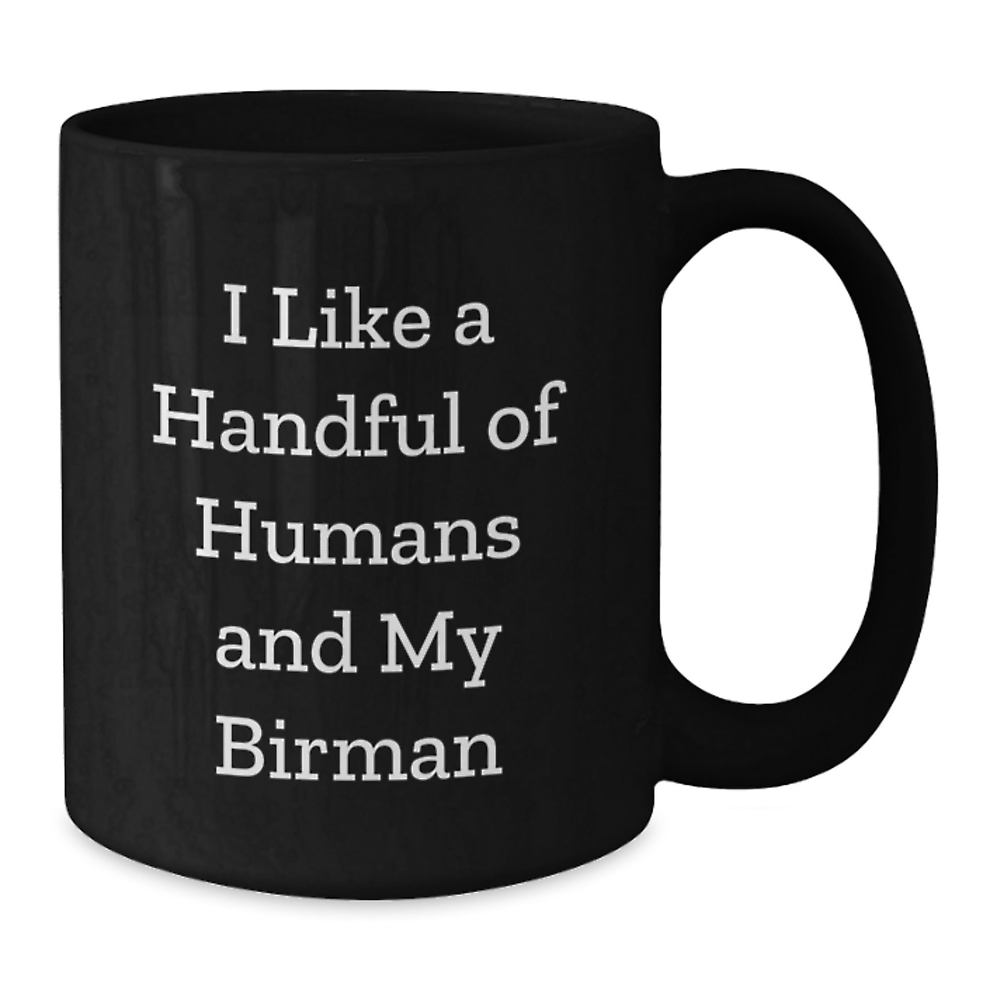 Funny Birman Cat Lover Gifts from Family for Christmas Unique Mugs Black Coffee Birman Cat Enthusiast Mug - Additional