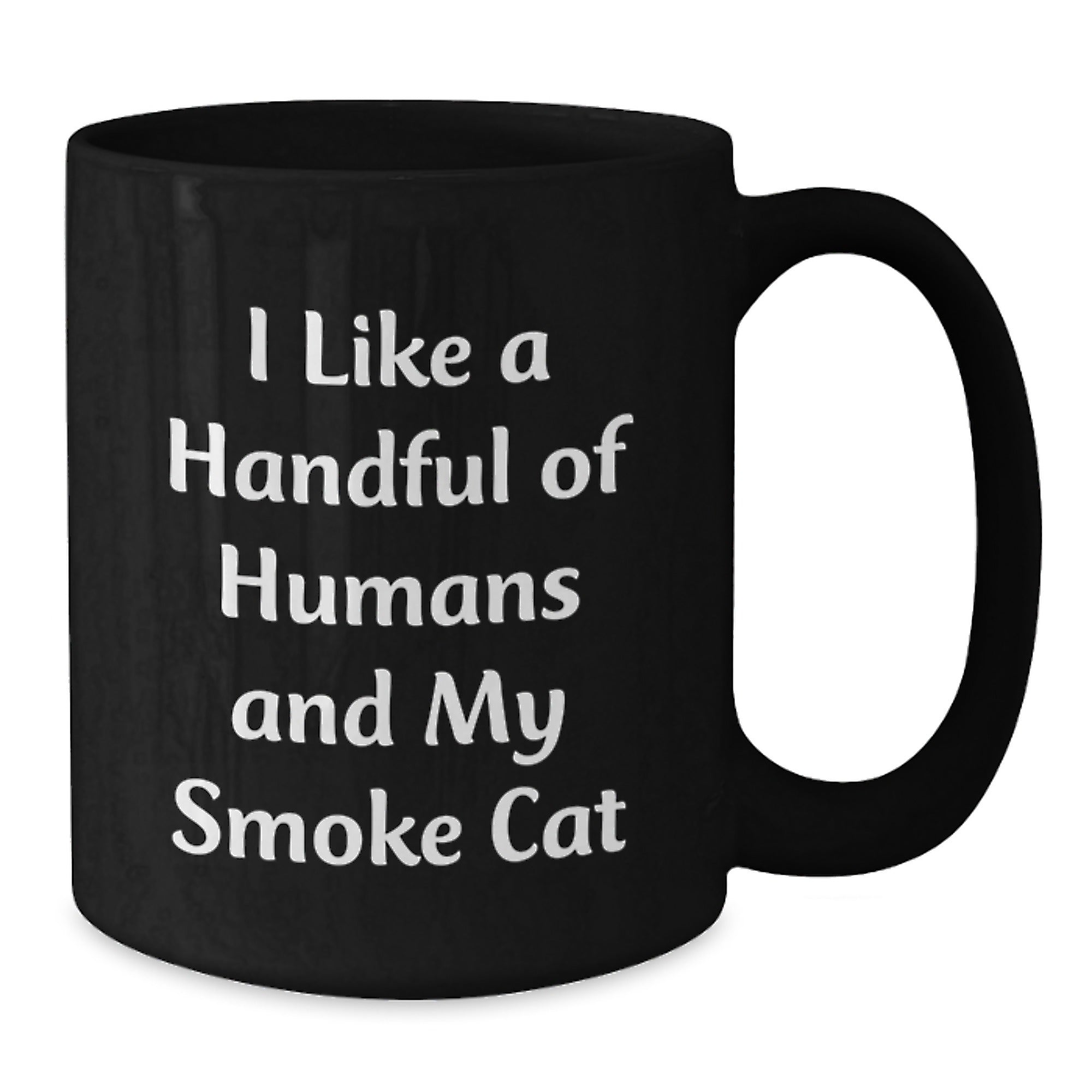 Funny Smoke Cat Black Coffee Mugs Gifts from Friends and Family for Men and Women on Christmas Unique Morning - Additional
