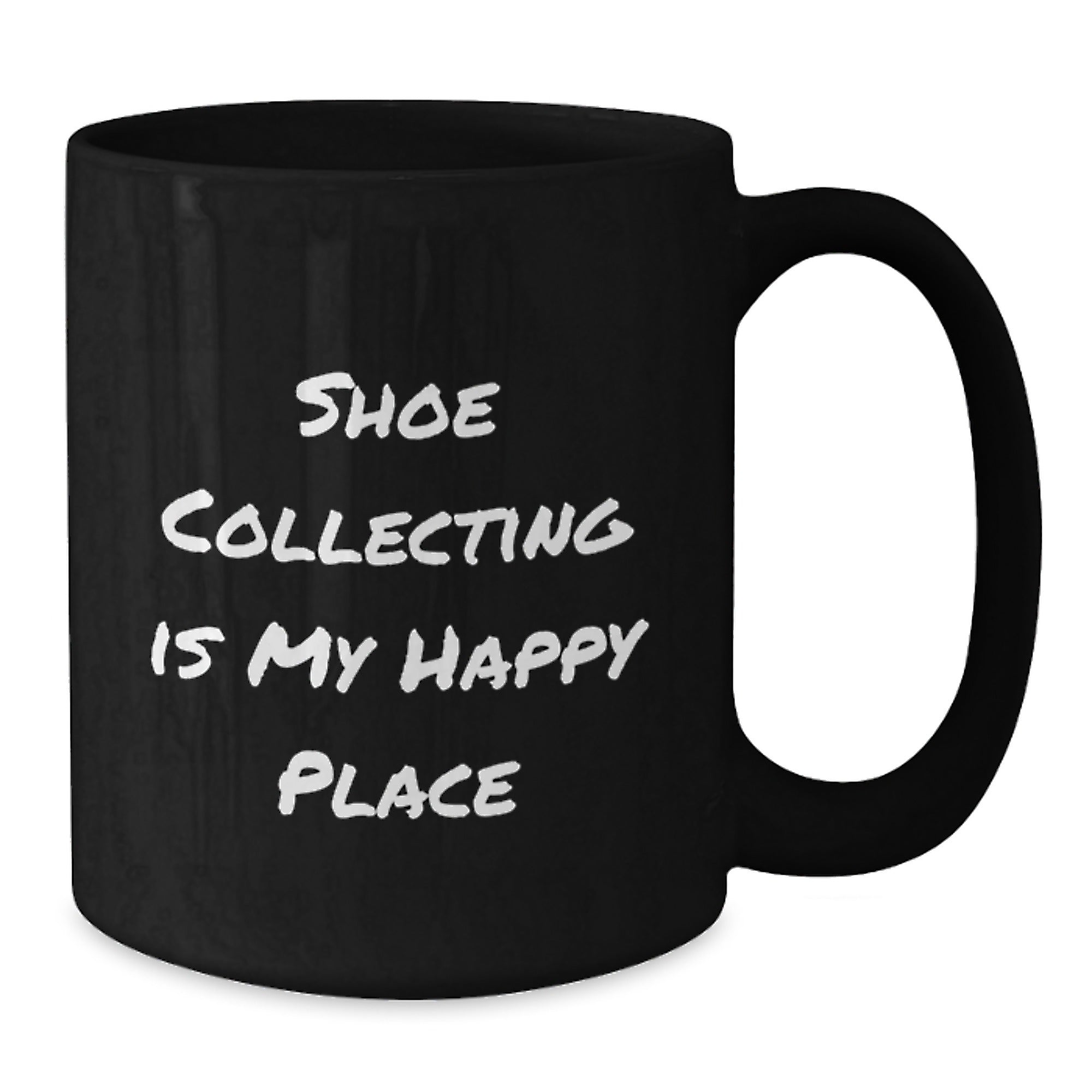 Shoe Collecting Keepsake Gift for Him - Happy Place Coffee Mug - Additional