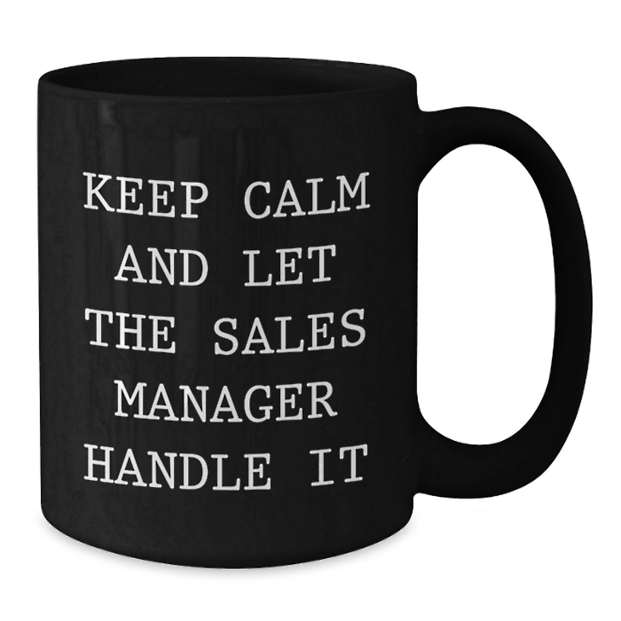 Sales Manager Gifts, Funny Quote Black Coffee Mug, Graduation Unique Gifts from Friends, Gifts for Sales Manager - Additional