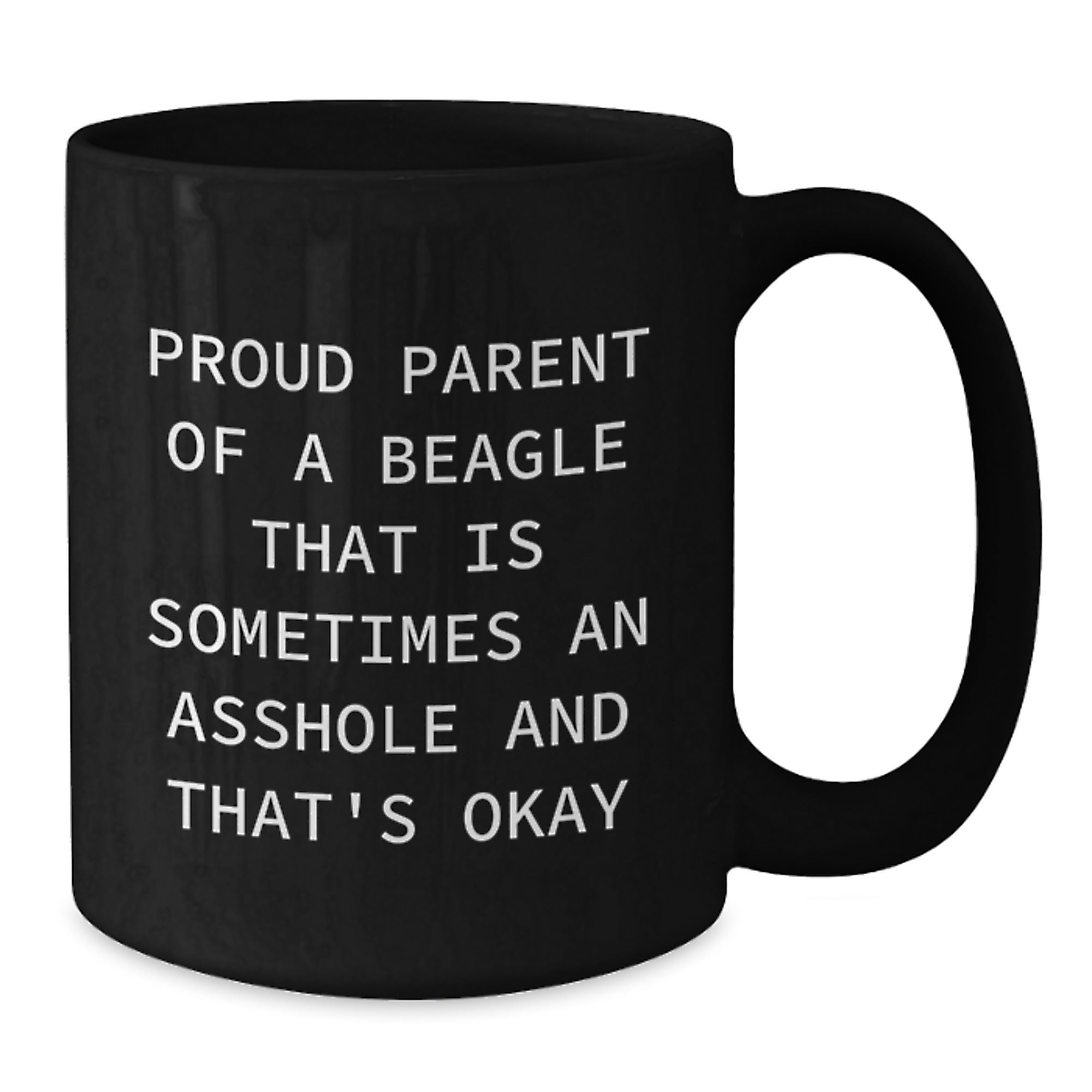 Bold Beagle Mug Novelty Birthday Gift for Friends - Additional