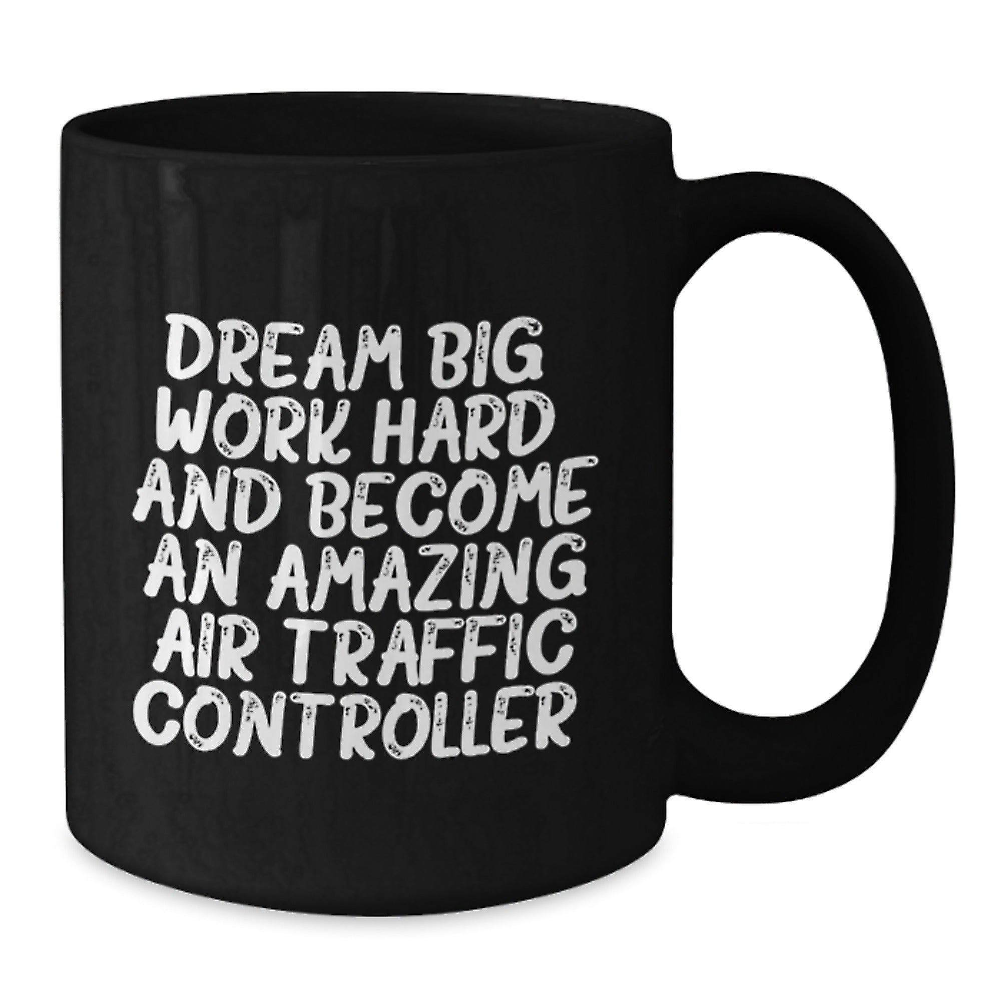 Inspiring Air Traffic Controller Gifts from Friends to Future Aviators, Black Coffee Mug for Graduation - Additional