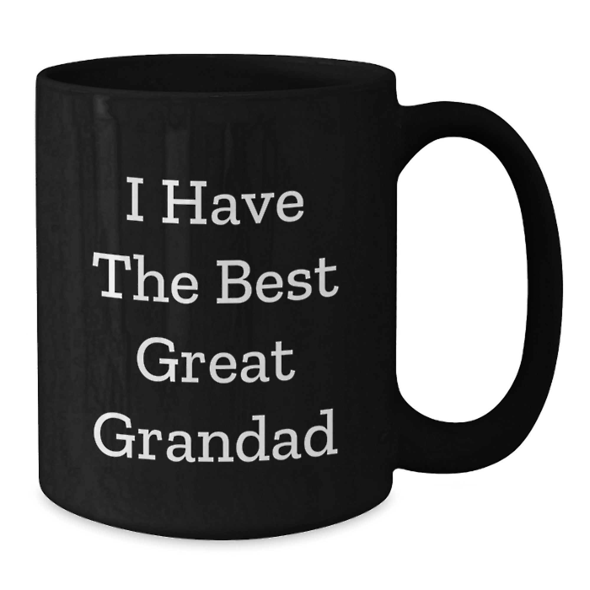 Grandad Keepsake Black Coffee Mug Birthday Gift for Him with 11oz - Additional