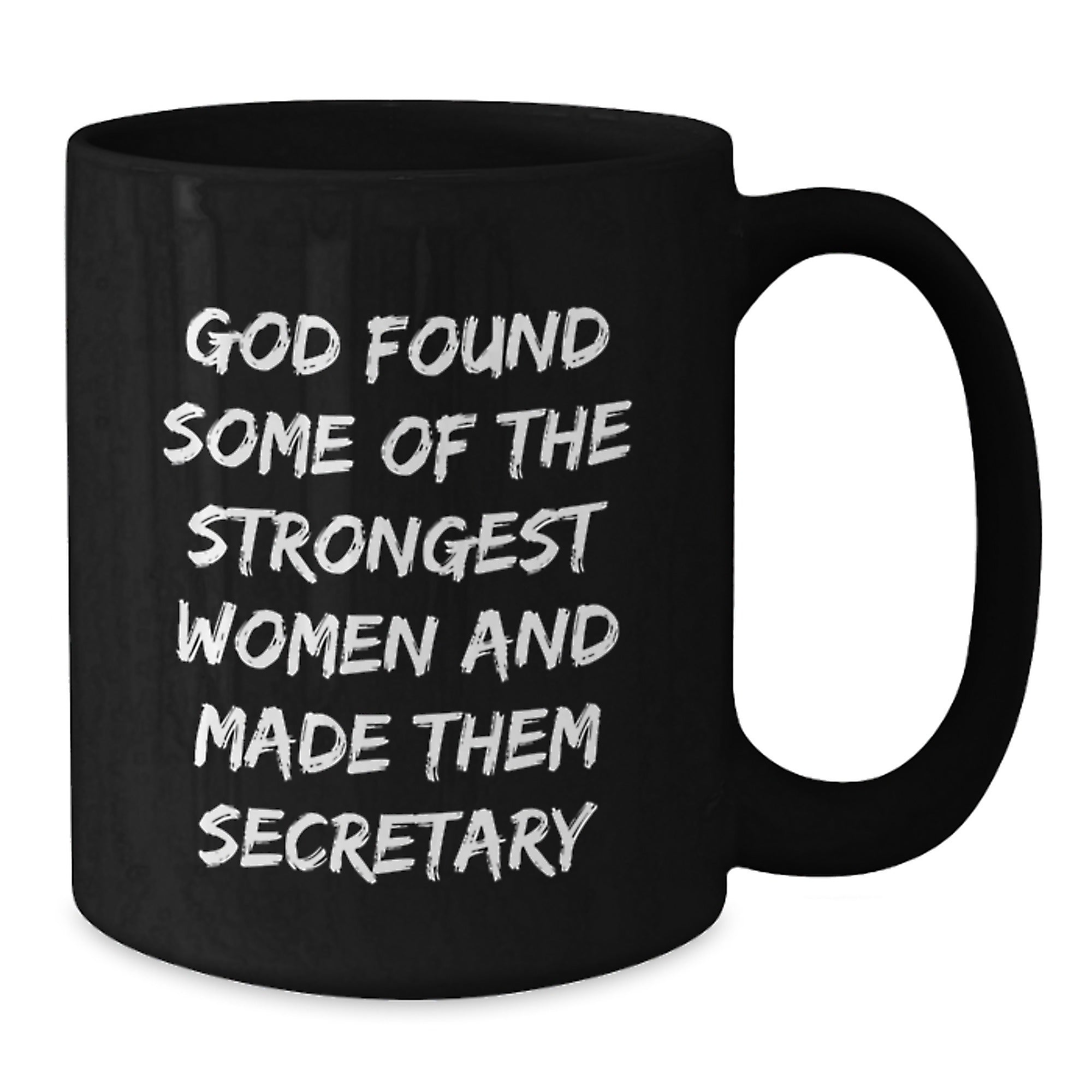 Funny Secretary Quotes Gifts for Her, Black Coffee Mug, Birthday Unique Ideas from Friends, Coworkers - Additional