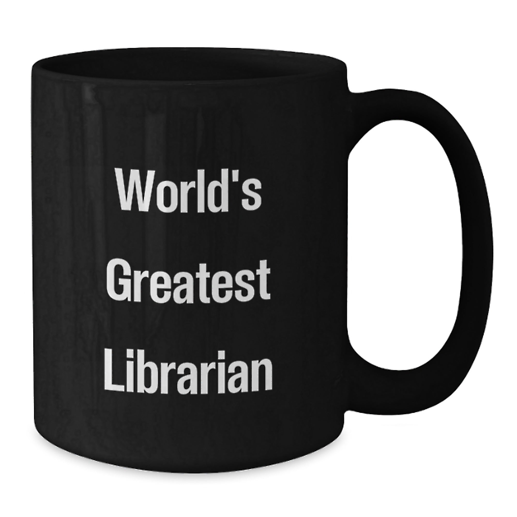 Librarian Gift for Him - World's Greatest Librarian Keepsake Mug - Additional