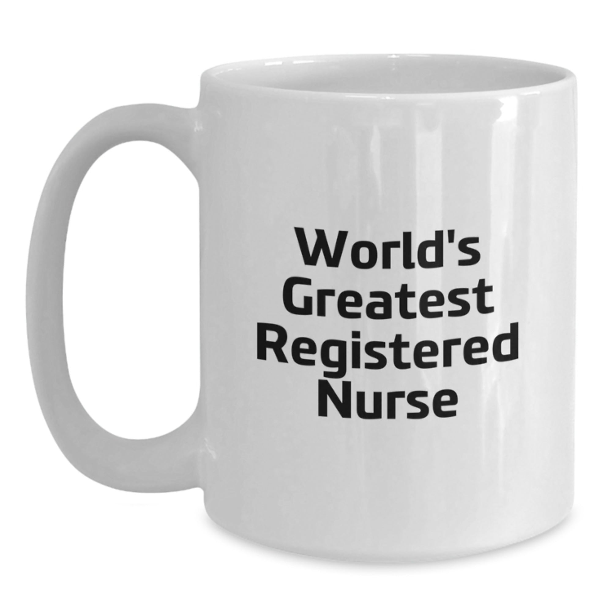 Registered Nurse Gift for Him World's Greatest Nurse Keepsake Mug - Main