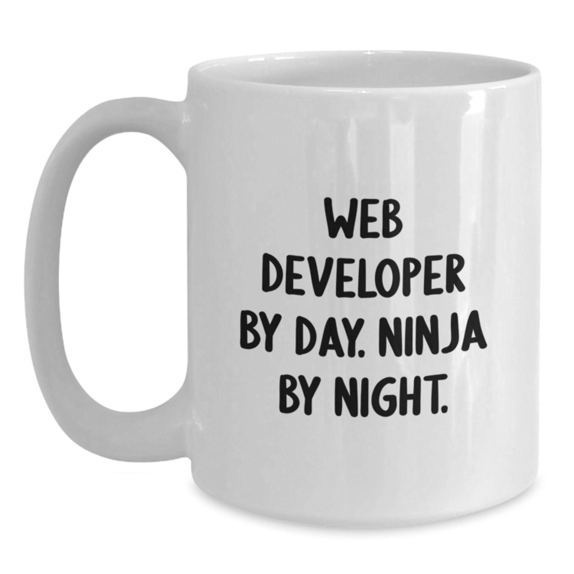 Web Developer Keepsake Mug for Him Birthday Gift White 11oz Ceramic - Main