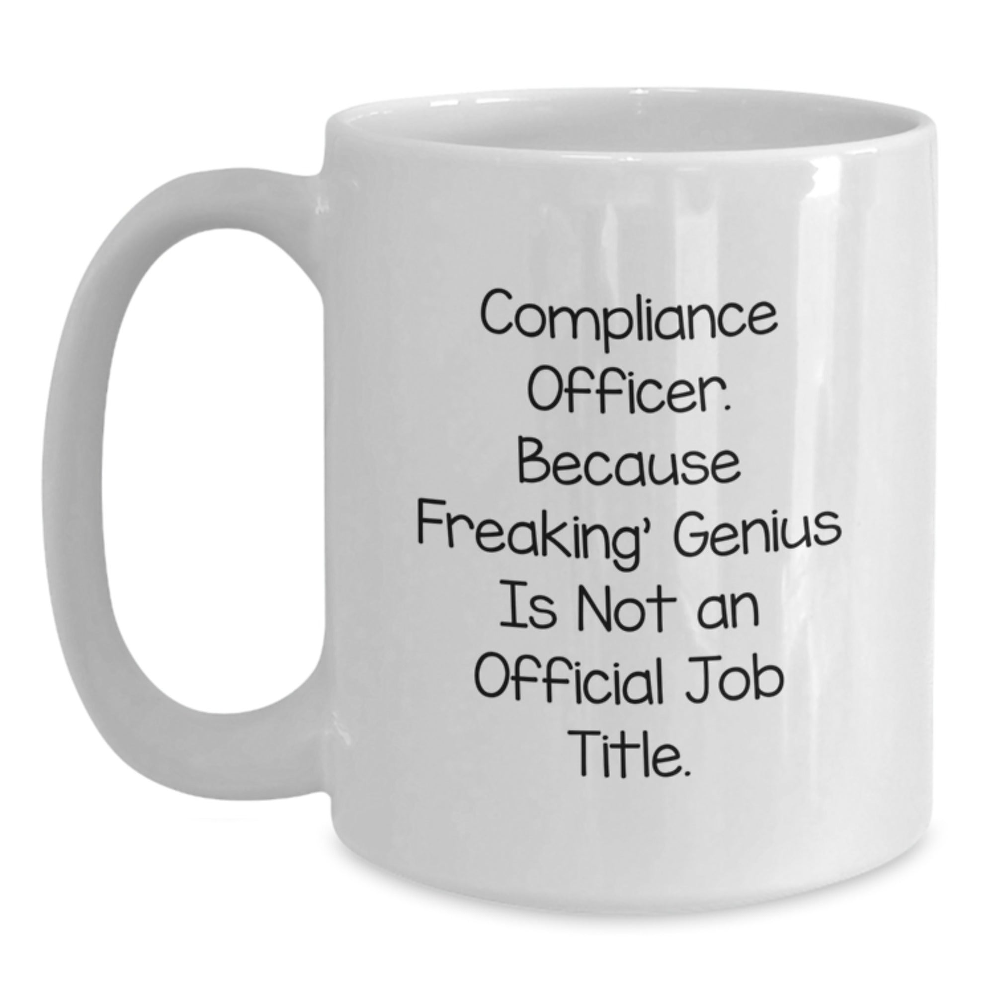 Compliance Officer Gift for Him - A Witty Keepsake Mug - Main