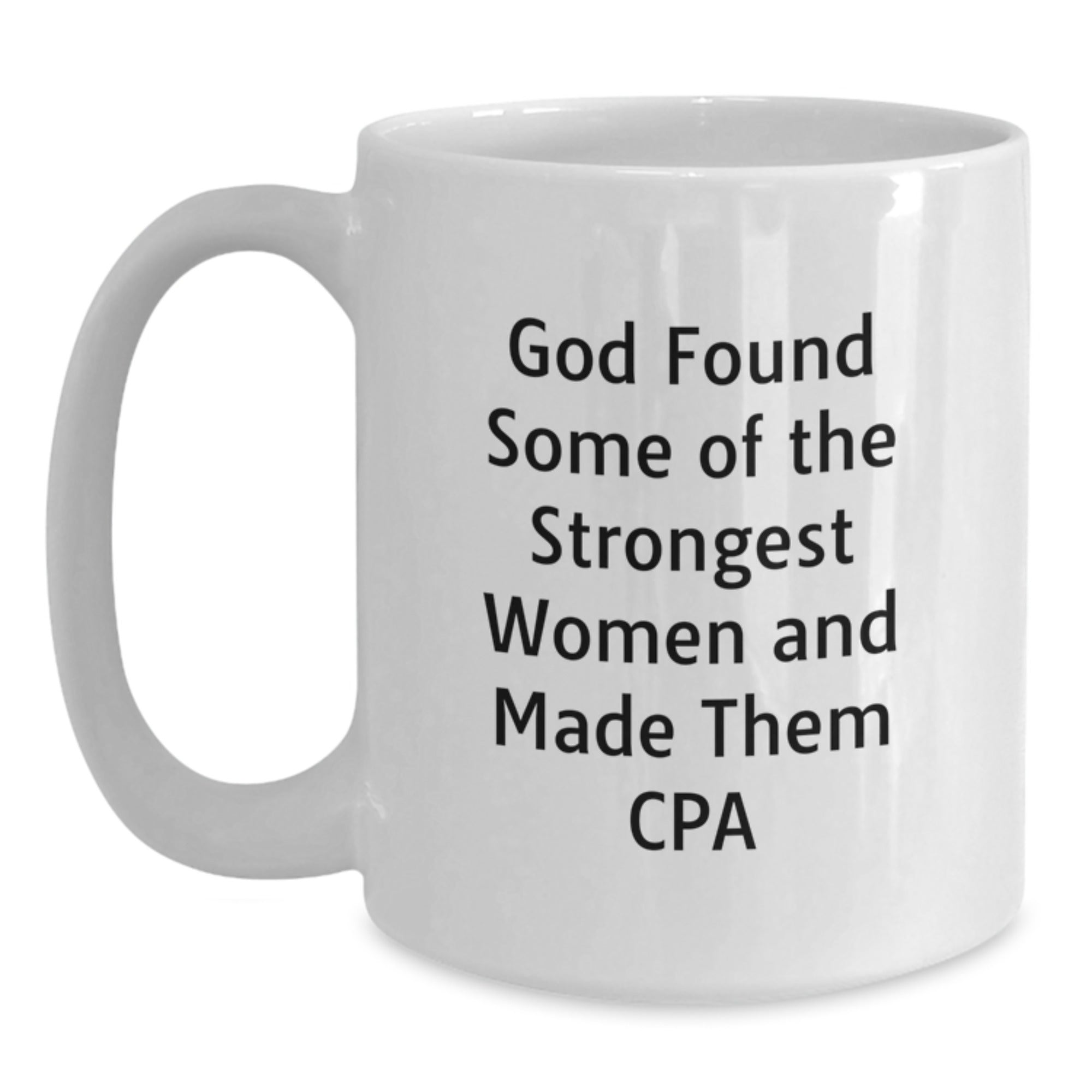 Funny CPA Gifts, White Coffee Mugs for CPA Enthusiasts, Birthday Unique Gifts from Friends - Main