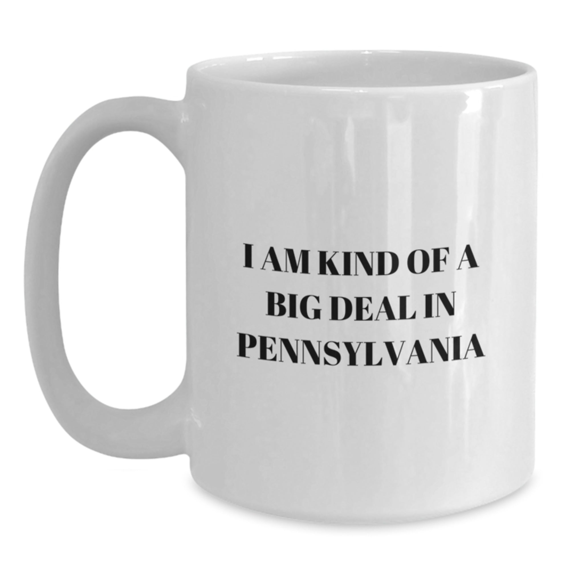 Christmas Gift for Her - I Am Kind Of A Big Deal In Pennsylvania Mug - Main