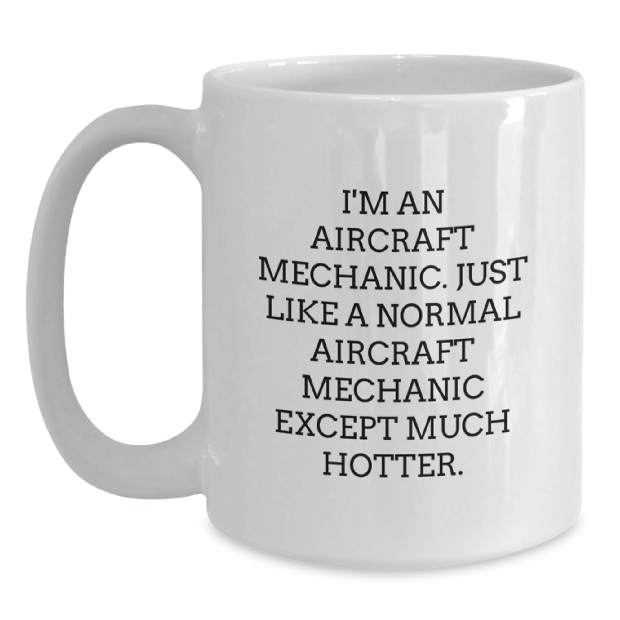 Birthday Gift for Her Aircraft Mechanic Coffee Mug – Surprise Present - Main
