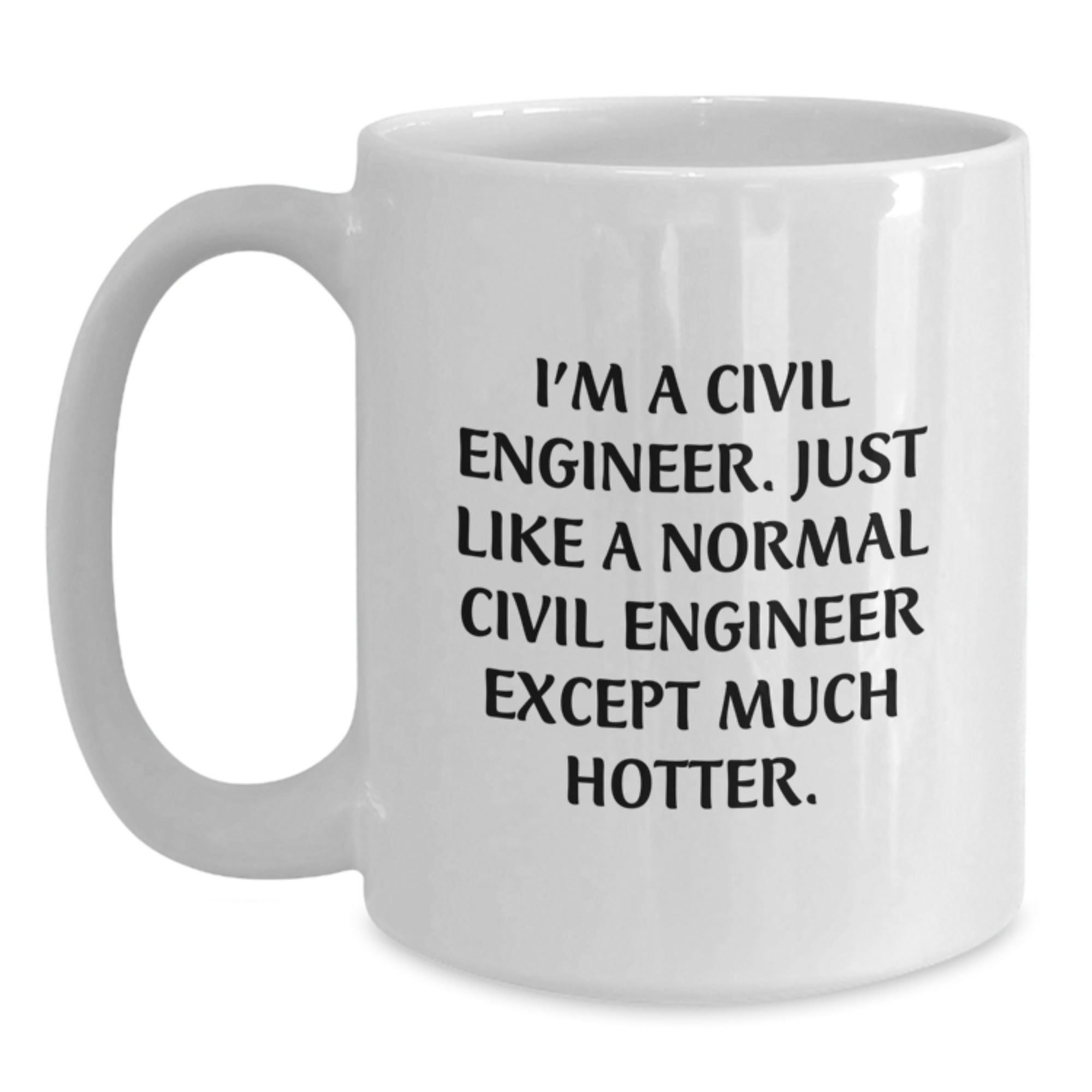 Birthday Gift for Her Civil Engineer Mug Present with 11oz Ceramic - Main