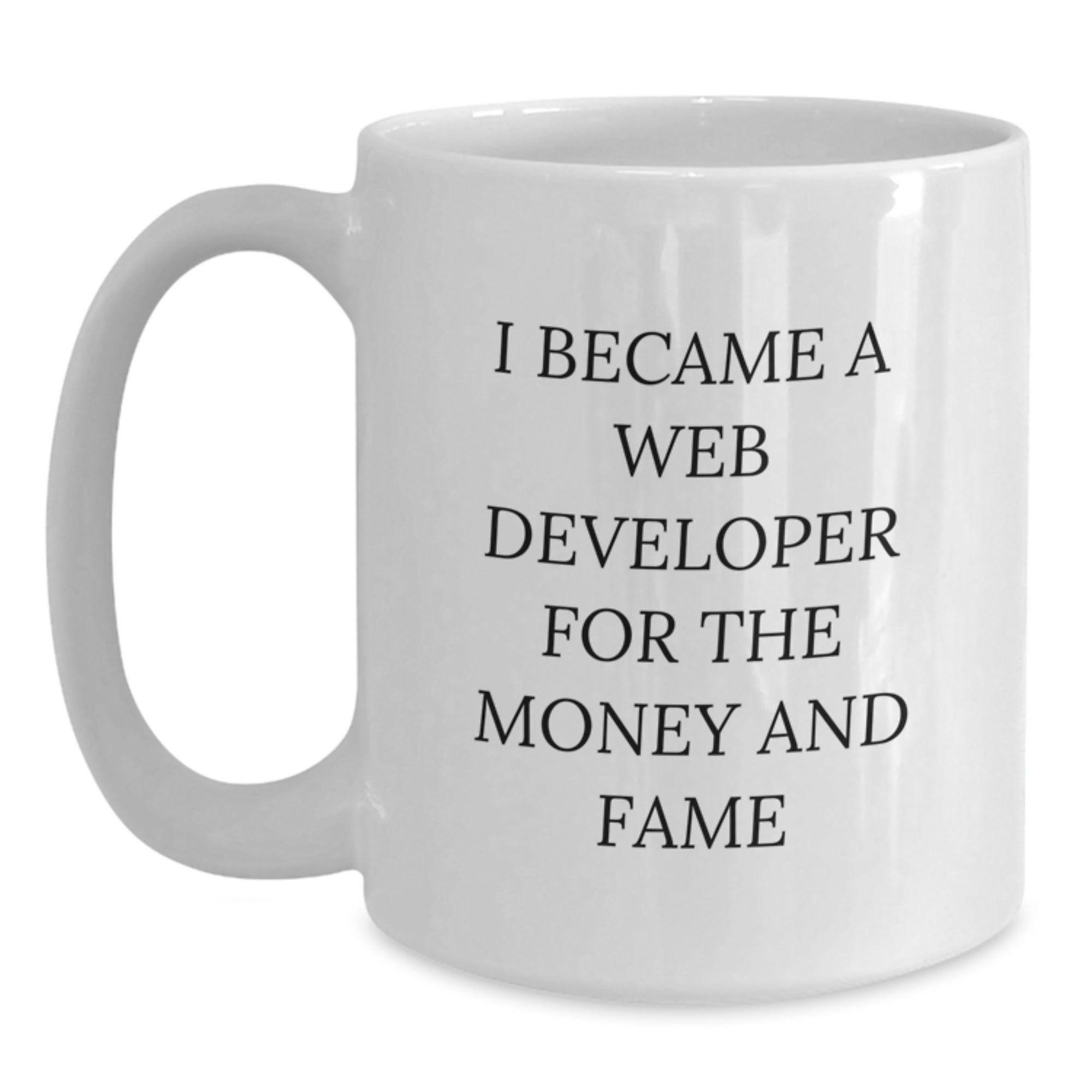 Funny Inspirational Gifts for Web Developers, Unique White Coffee Mugs for Men, Christmas Unique Gifts for Friends, Family, Coworkers from Men - Main