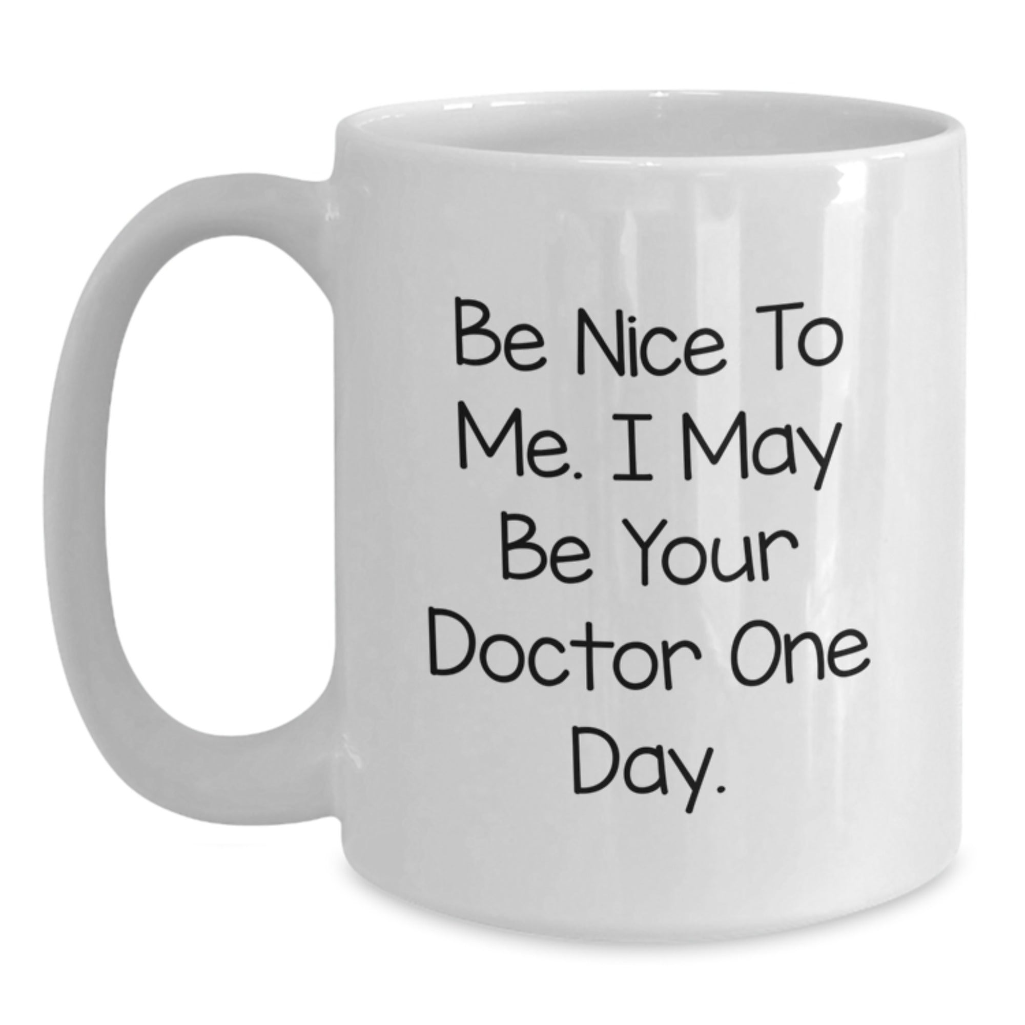 Doctor Gifts for Men, White Coffee Mugs with Funny Quote - Gifts from Friends, Perfect for Christmas Unique Gifts - Main