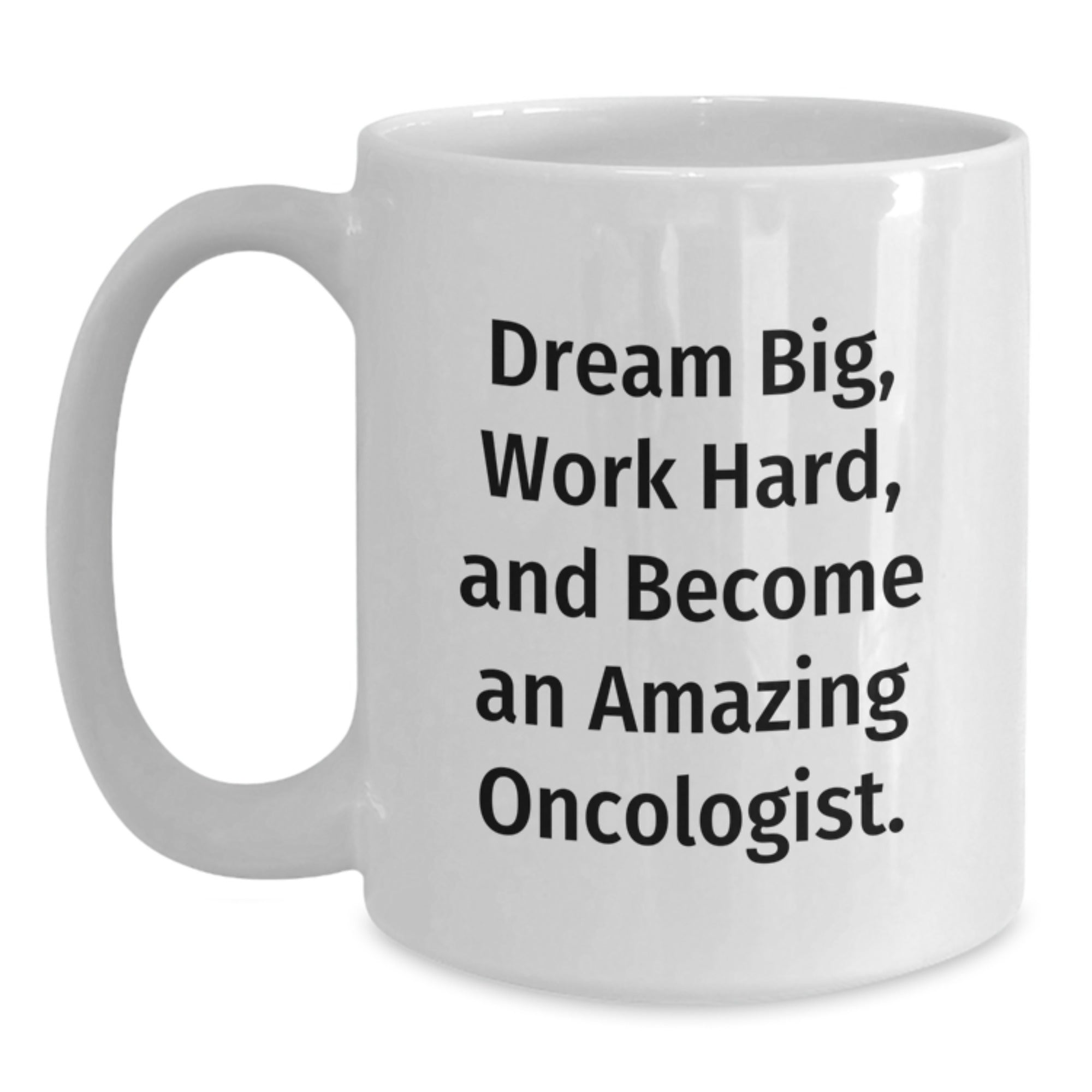 Funny Oncologist White Coffee Mug Gifts from Men to Amazing Oncologist - Main