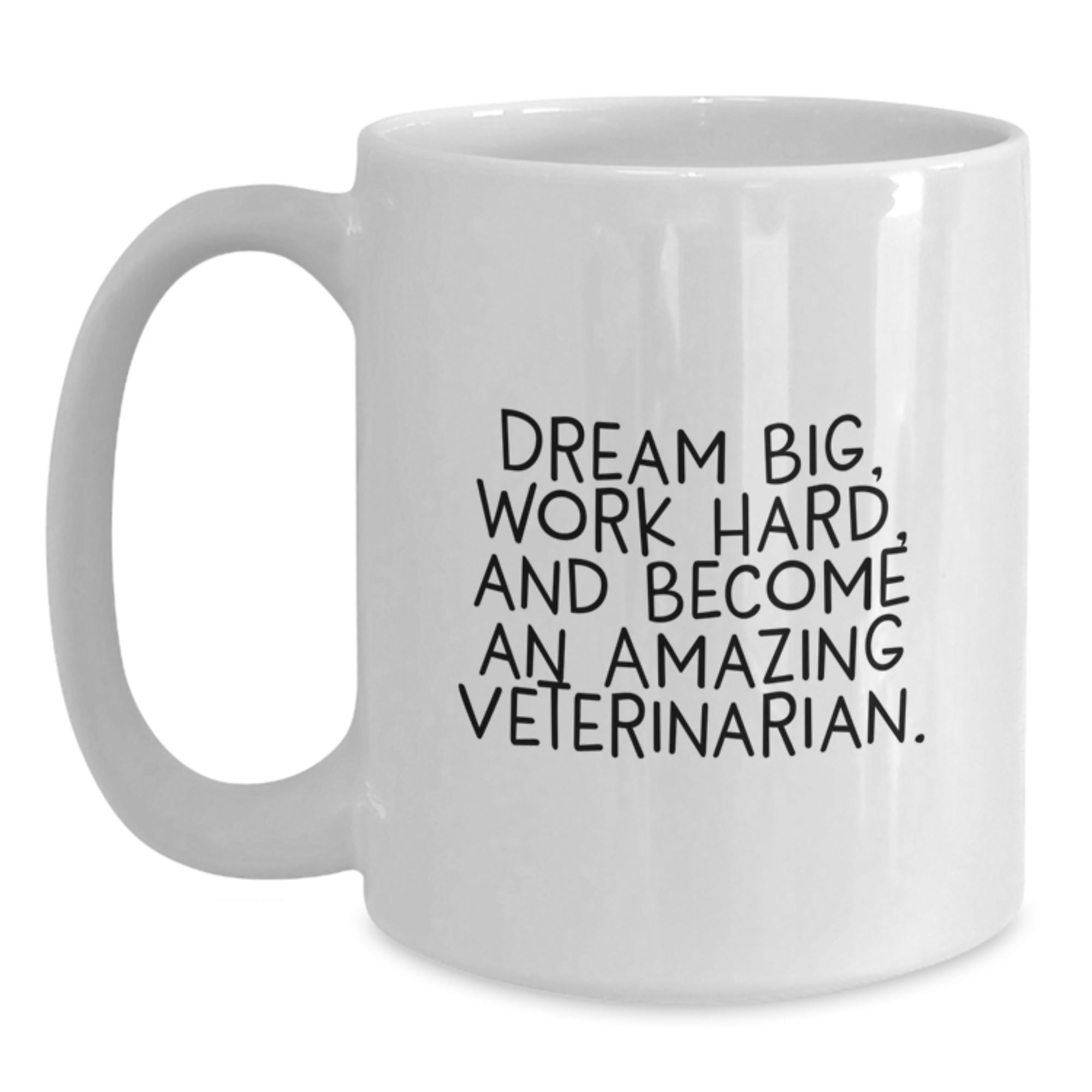Funny Veterinarian Gifts from Friends for Men, Women, and Coworkers - White Coffee Mug for Christmas - Main
