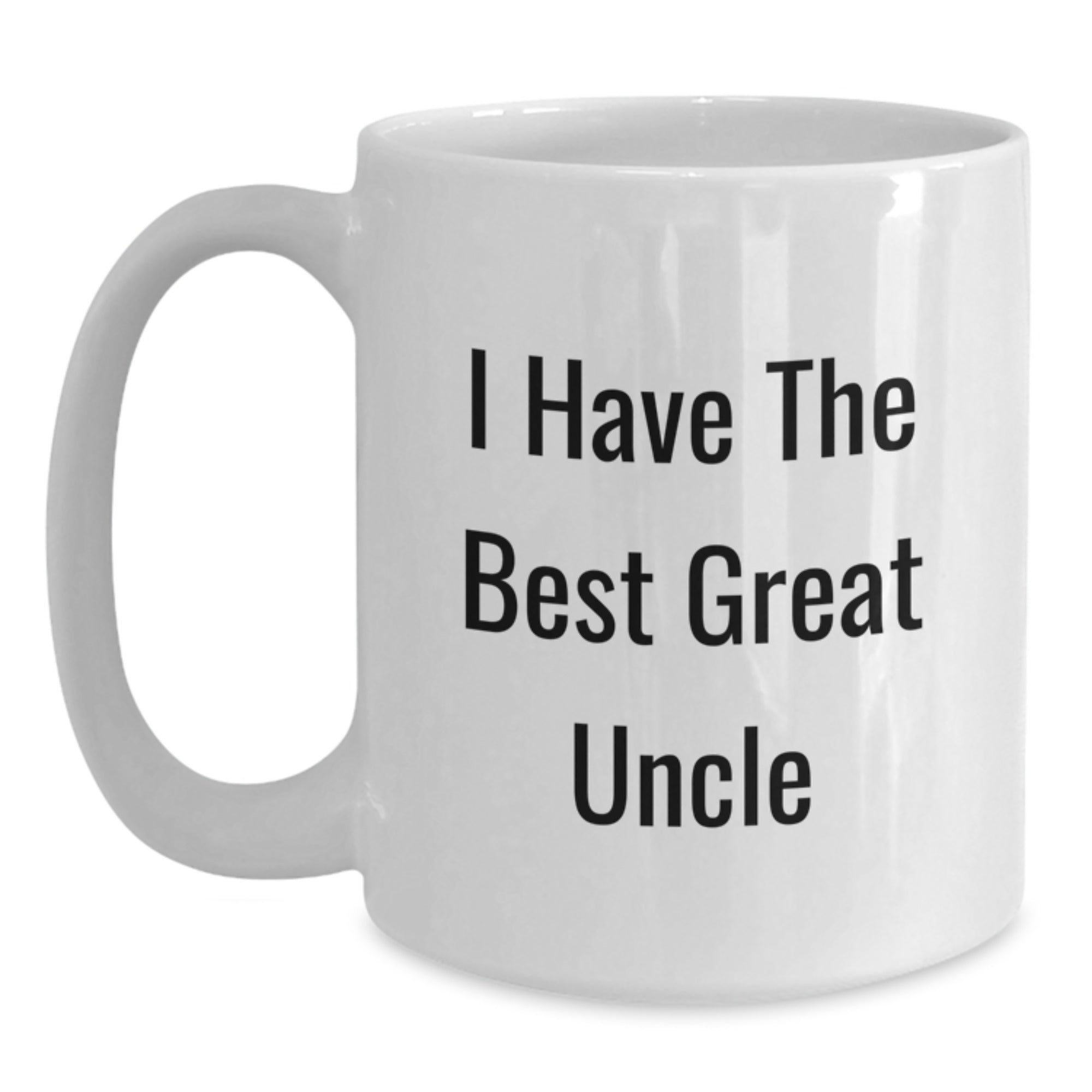 White Coffee Mug for an Uncle Companion Surprise Birthday Gift - Main