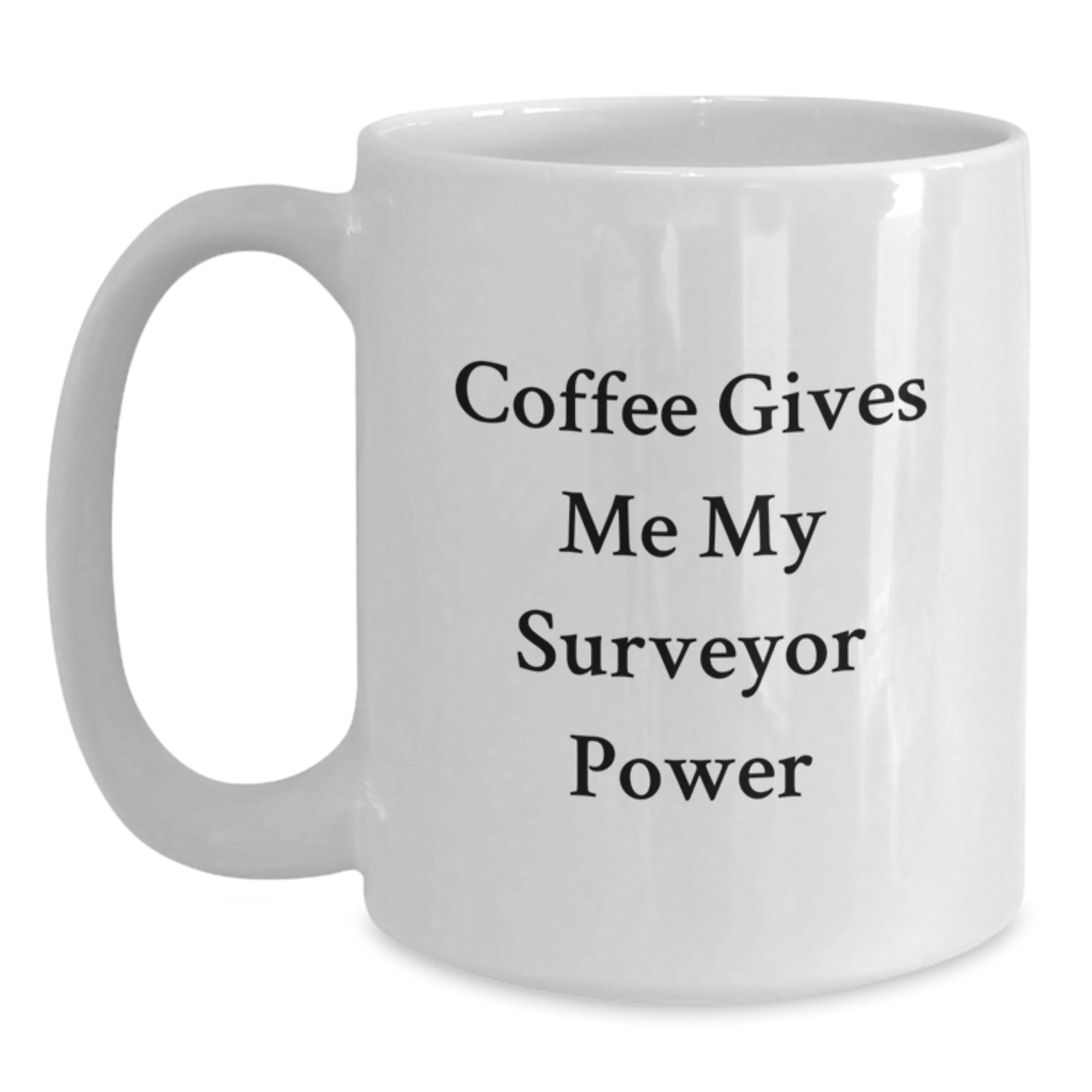 Funny Surveyor Gifts for Men Graduation Unique Coffee Mug from Friends - Main