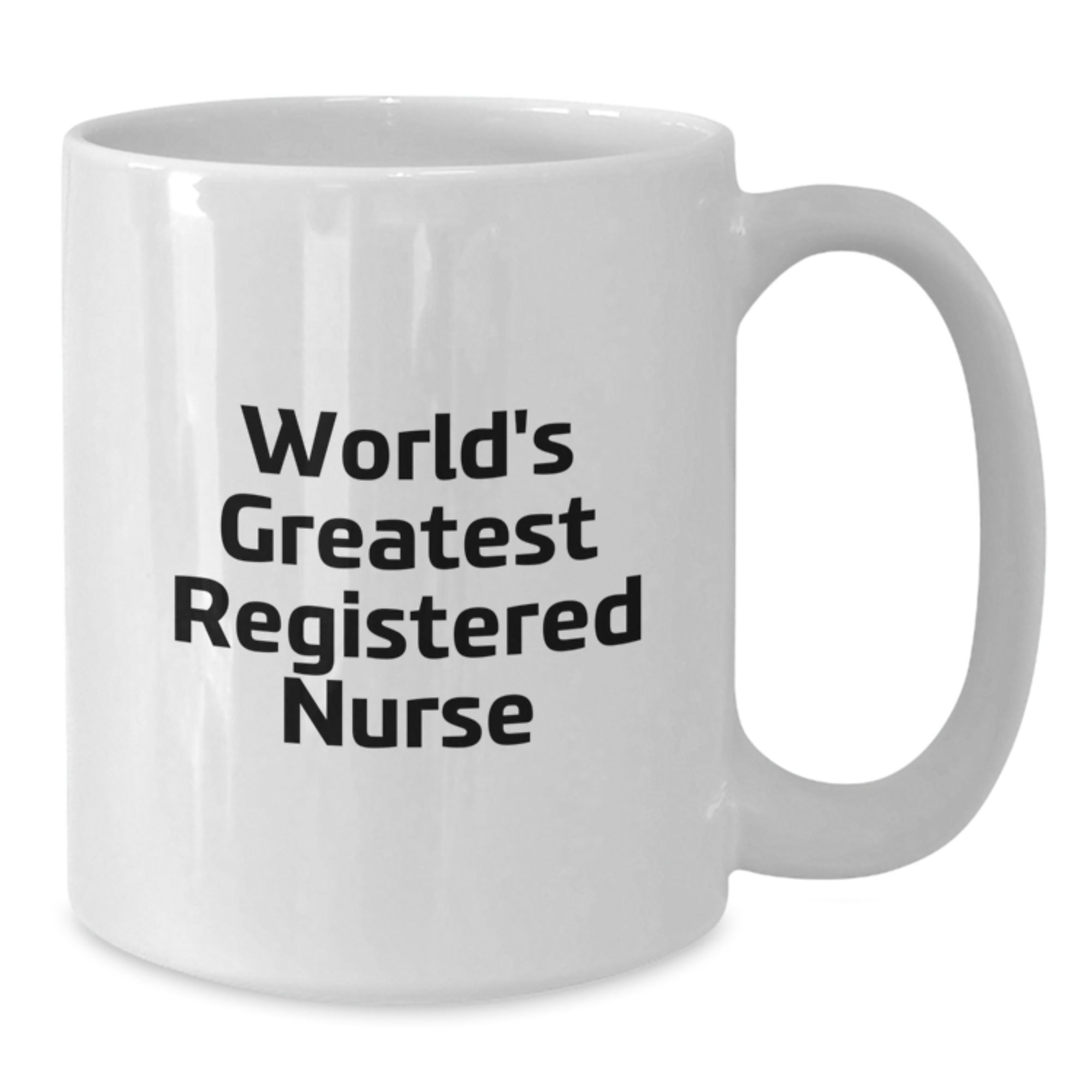 Registered Nurse Gift for Him World's Greatest Nurse Keepsake Mug - Additional