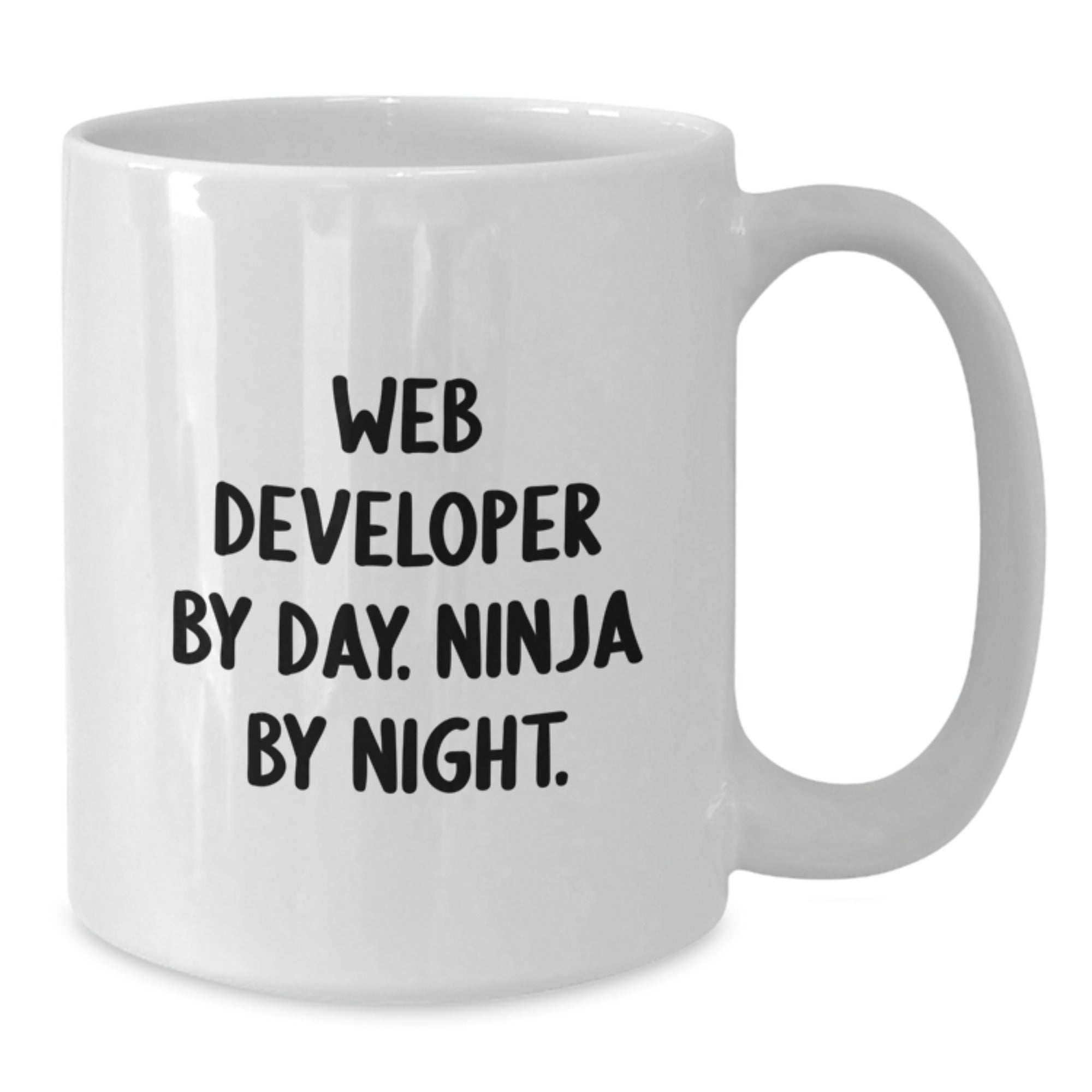 Web Developer Keepsake Mug for Him Birthday Gift White 11oz Ceramic - Additional