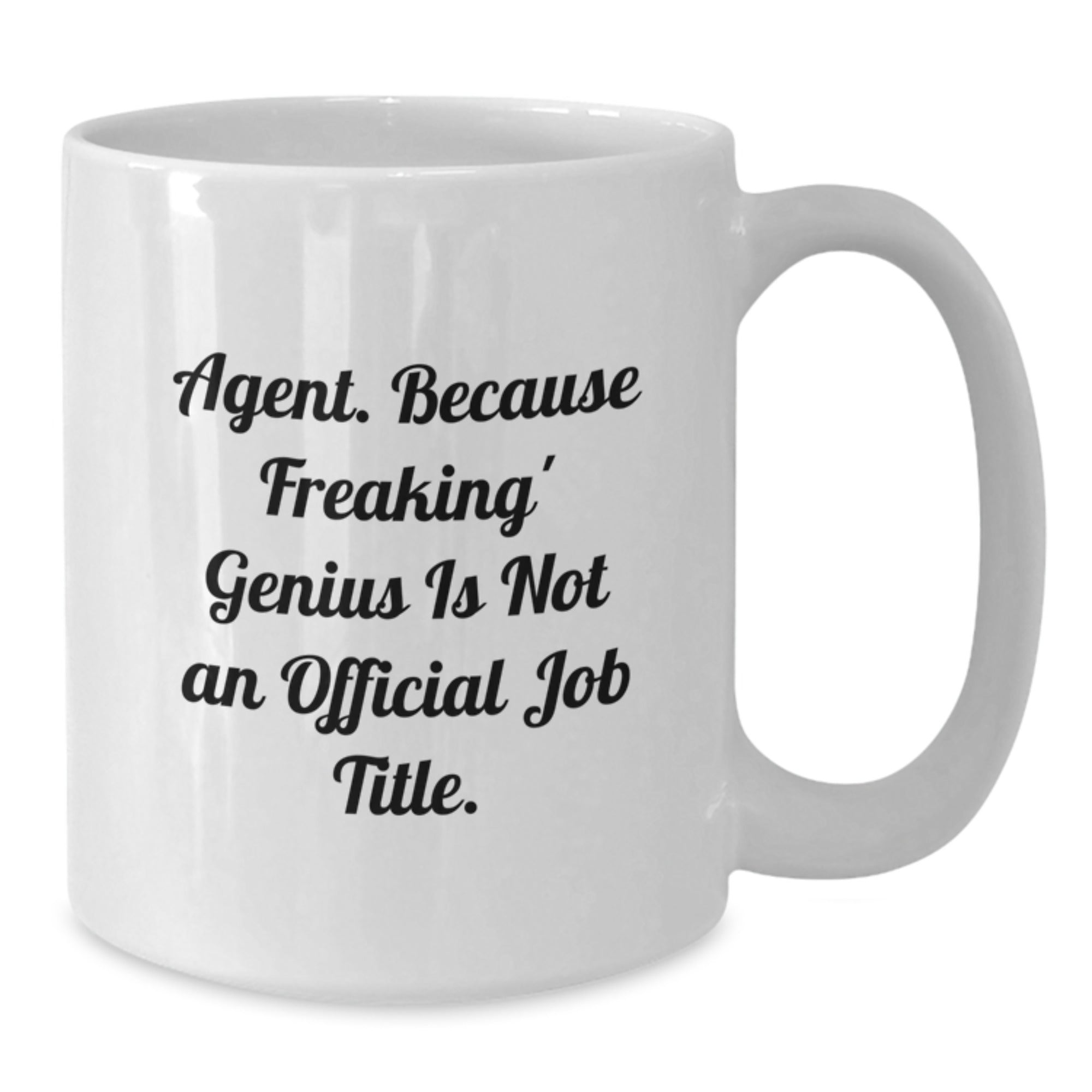 Funny Agent White Coffee Mugs Gifts from Family for Agent Graduation Unique Gifts - Additional