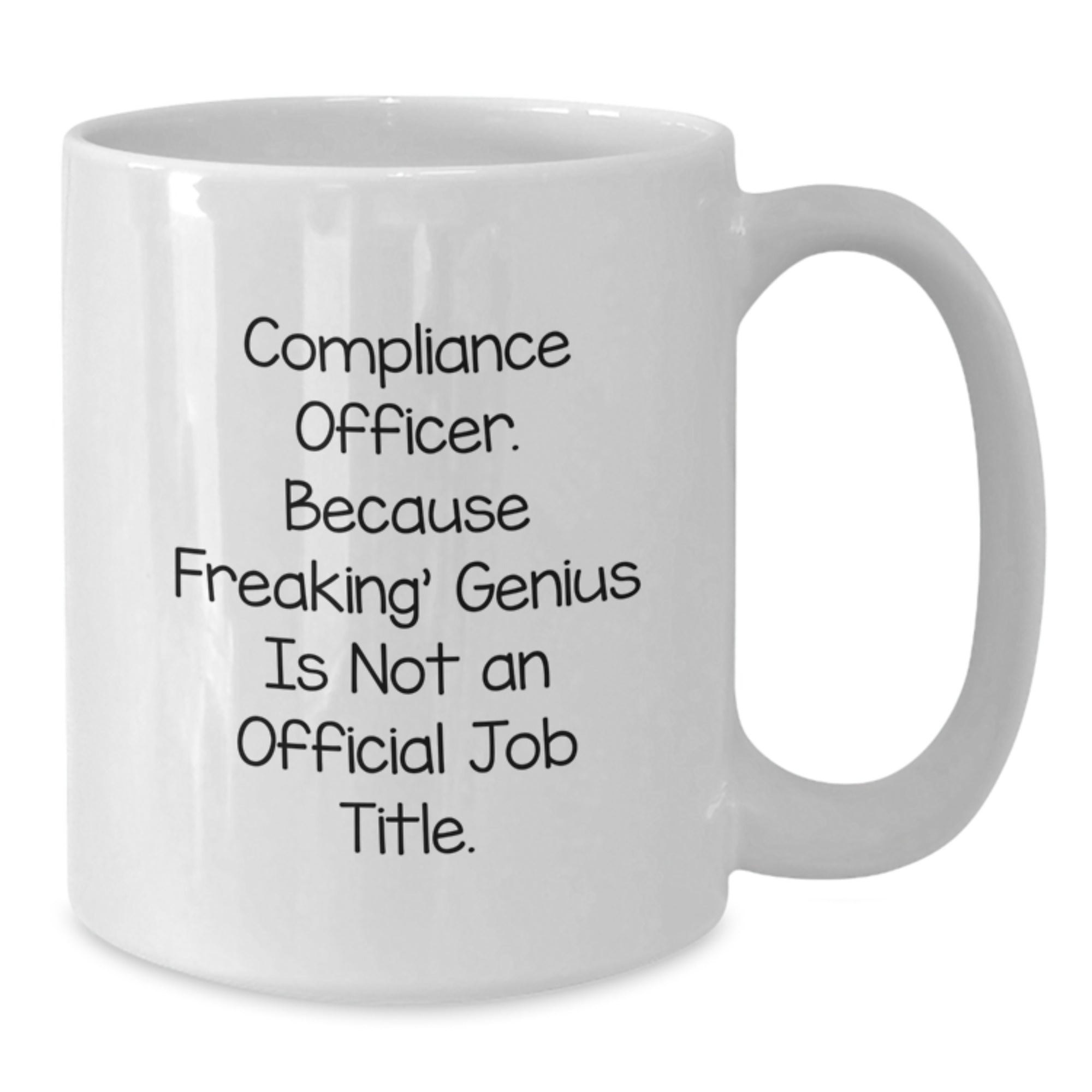 Compliance Officer Gift for Him - A Witty Keepsake Mug - Additional