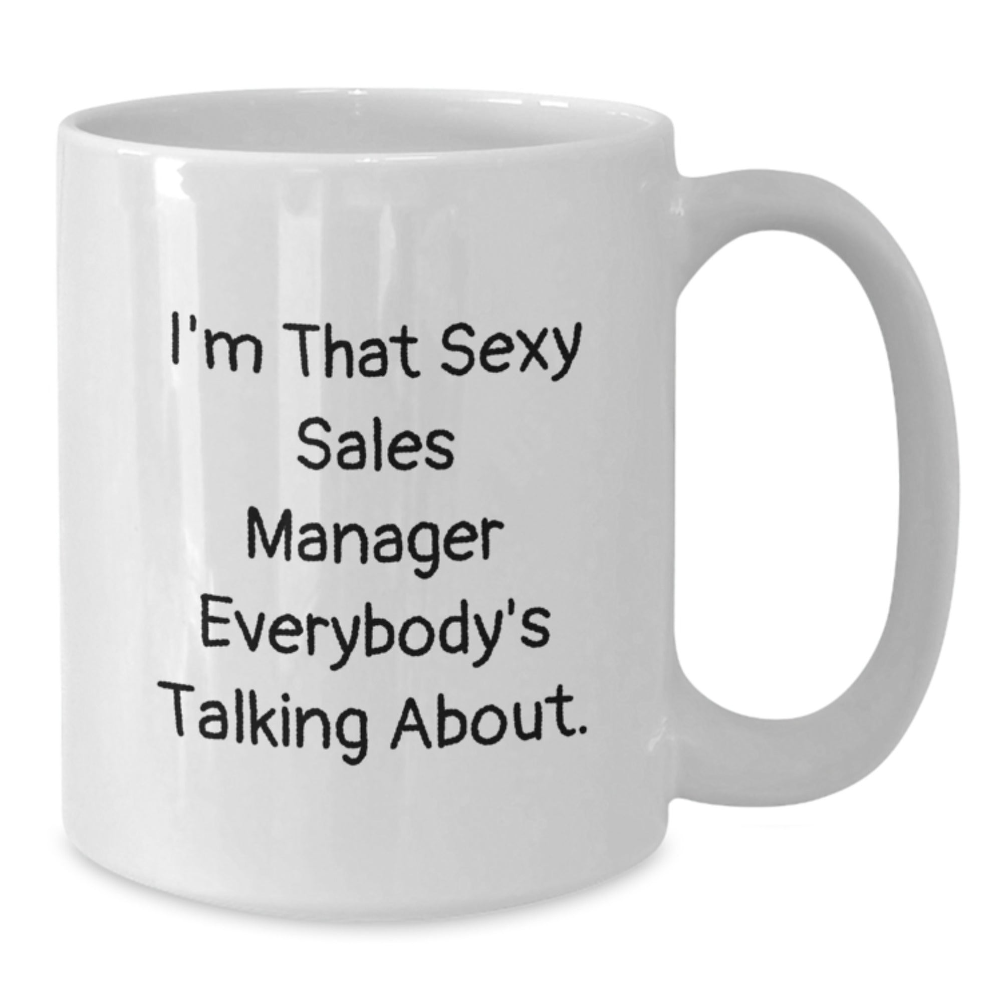 Funny Sales Manager Gifts for Men White Coffee Mug, Gifts from Friends to Sales Manager, Christmas Unique Gifts for Sales Manager - Additional