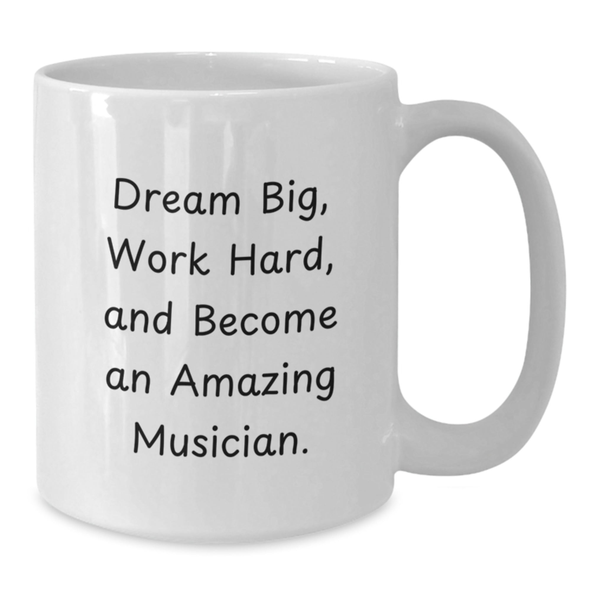 Inspirational Musician Gifts from Friends, Christmas Unique Coffee Mugs for Musicians, Funny Quote White Coffee Mug, Gifts for Musician - Additional
