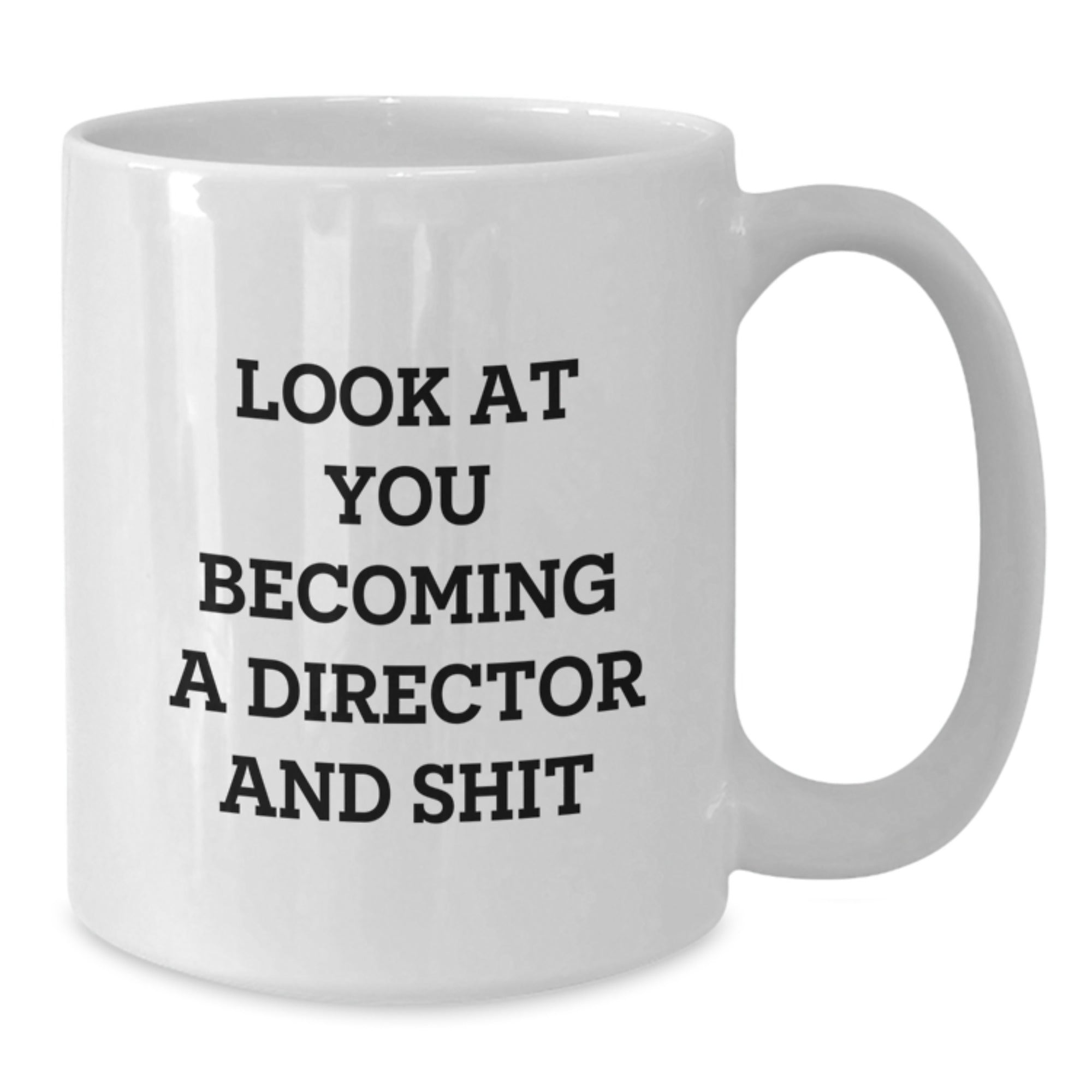 Director Gift for Him A Witty Keepsake Mug - Look At You Becoming A - Additional