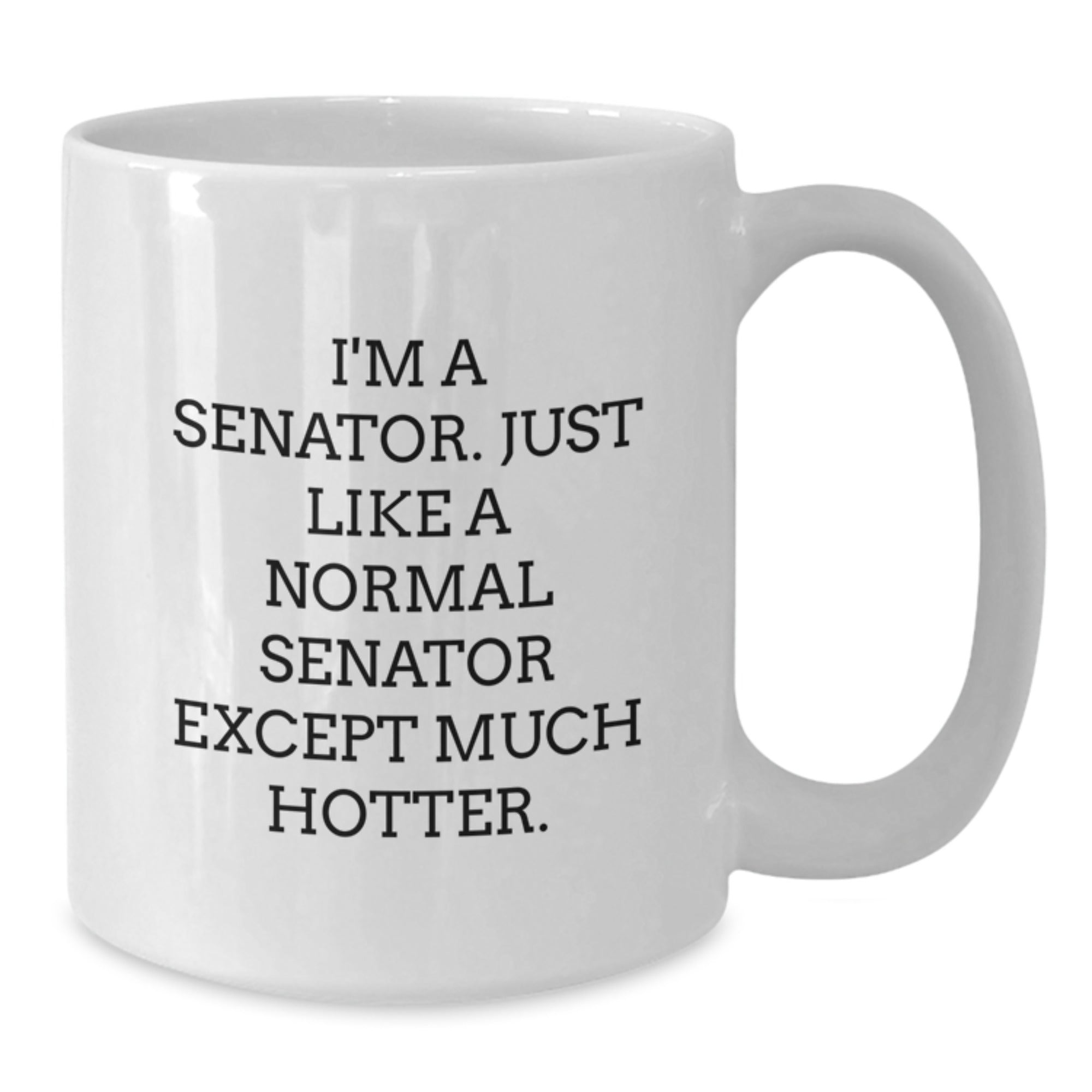 Senator Keepsake White Coffee Mug Birthday Gift for Him - Additional