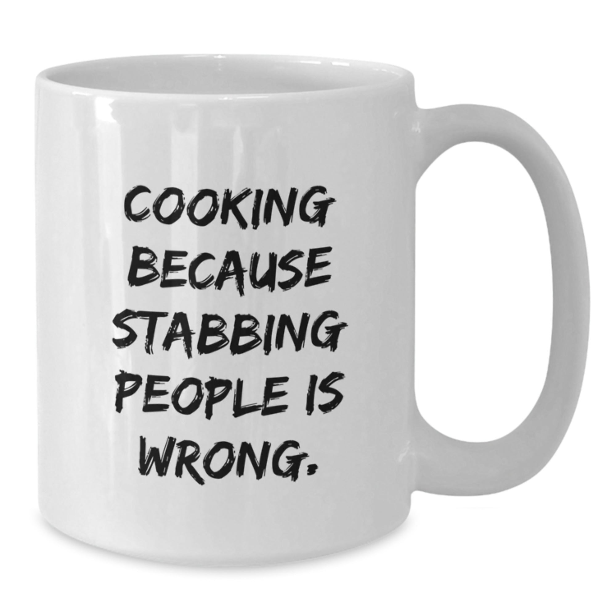 Funny Cooking Gifts for Men from Friends - White Coffee Mug 11oz - Additional