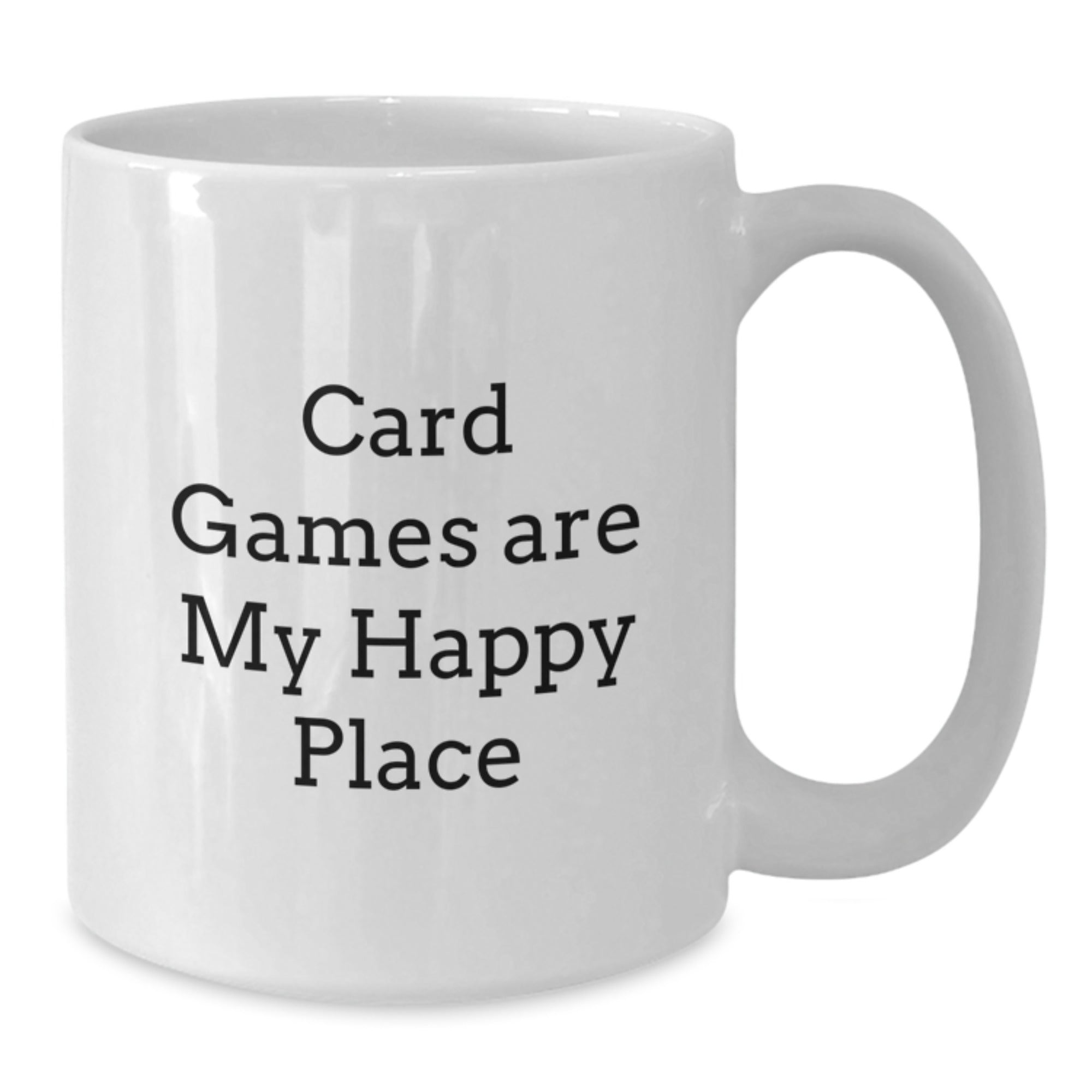 Funny Card Games Lover Gifts from Family, Friends, or Coworkers to Card Games Enthusiasts, Card Games White Coffee Mug for Graduation Unique Gifts - Additional