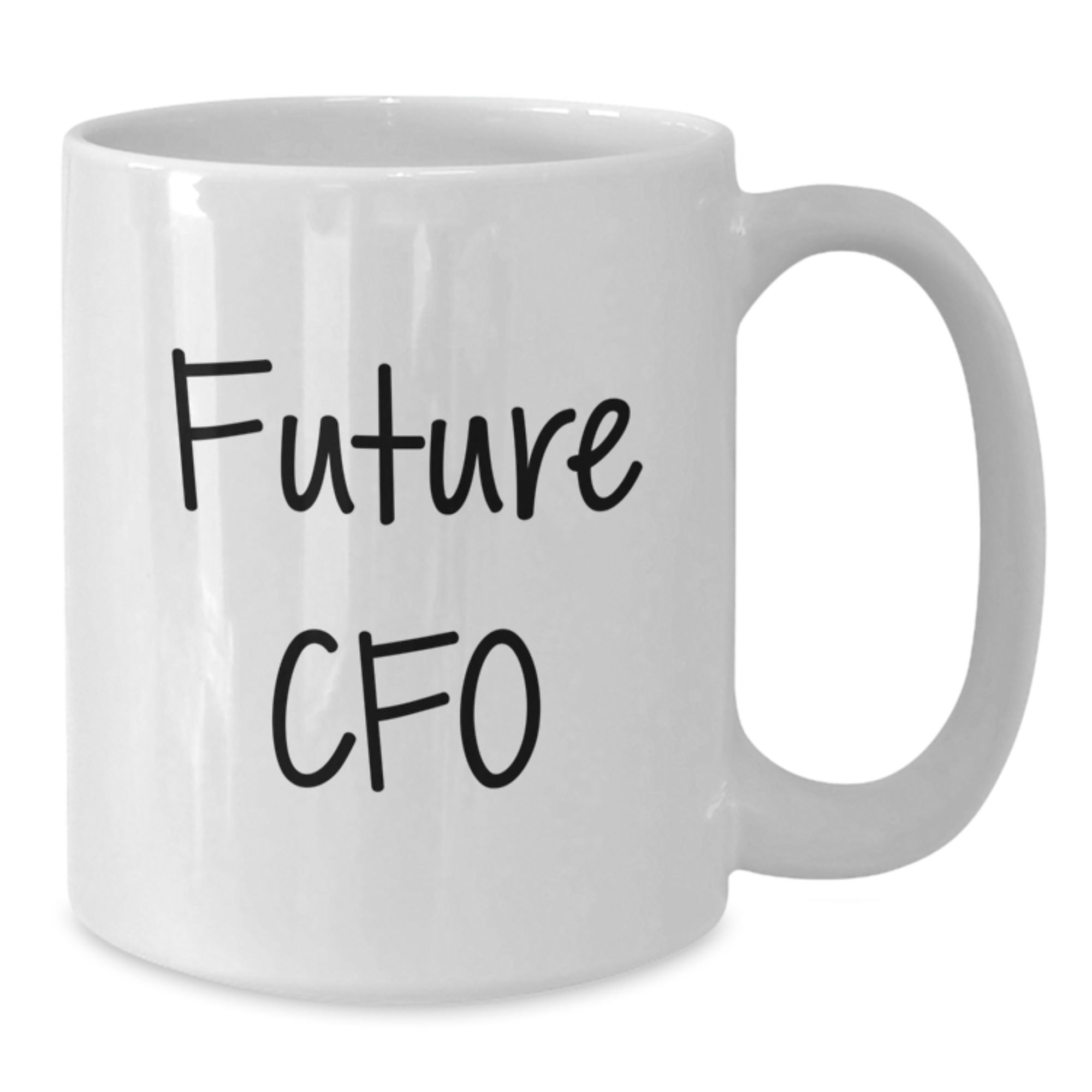 Funny Future CFO Quotes White Coffee Mug Gifts from Friends for Men, Unique Christmas Unique Gifts for CFO - Additional