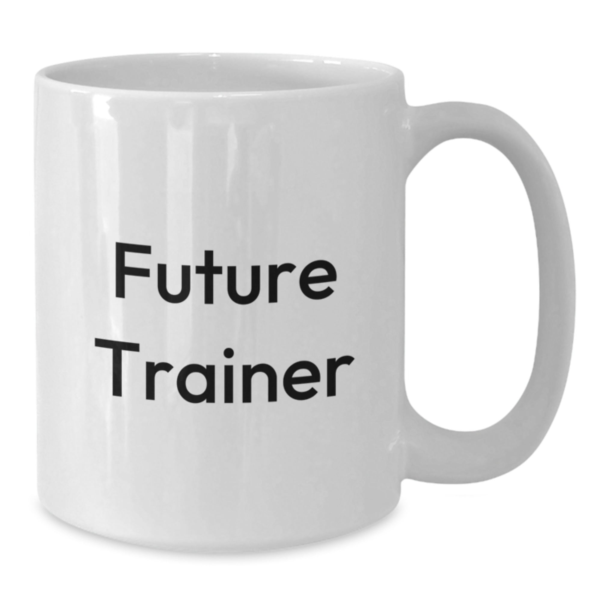 Funny Future Trainer Gifts from Friends for Trainer - White Coffee Mug - Inspirational Quote - Additional