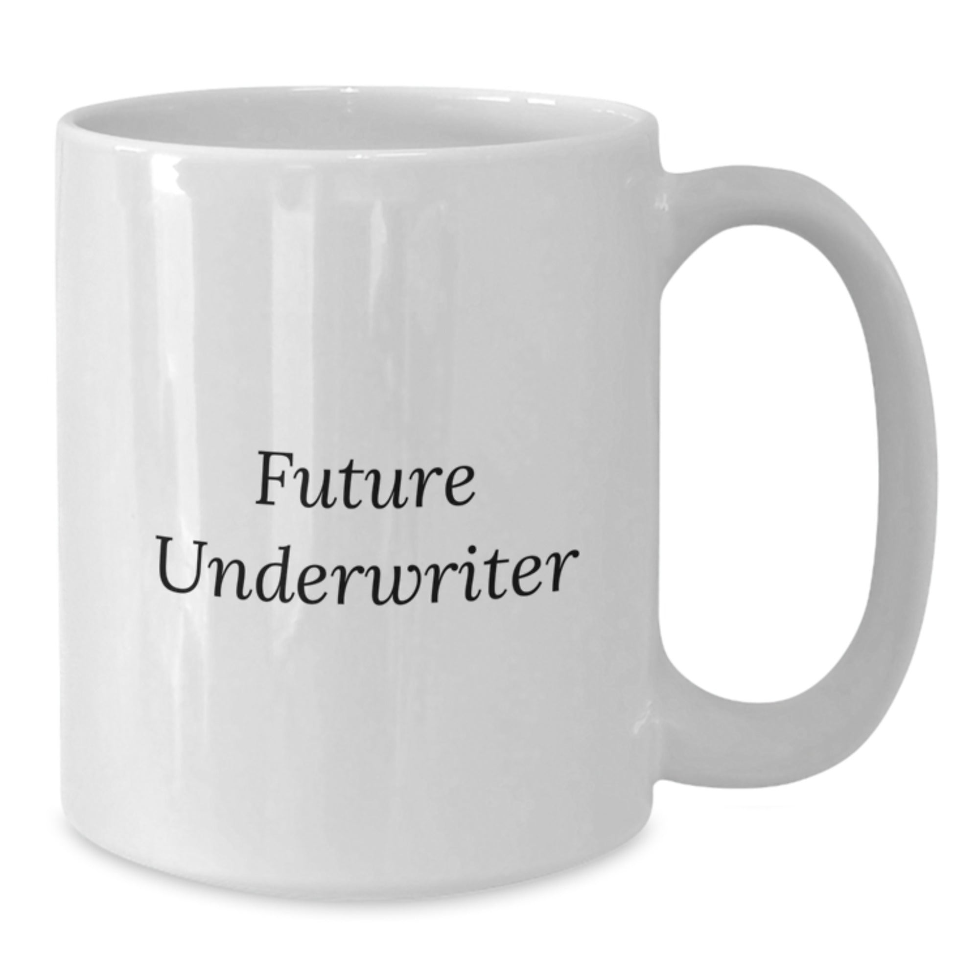 Funny Quote Underwriter Gifts for Men from Friends, White Ceramic Coffee Mug for Underwriter Enthusiasts, Christmas Unique Gifts for Underwriter, 11oz or 15oz Capacity - Additional