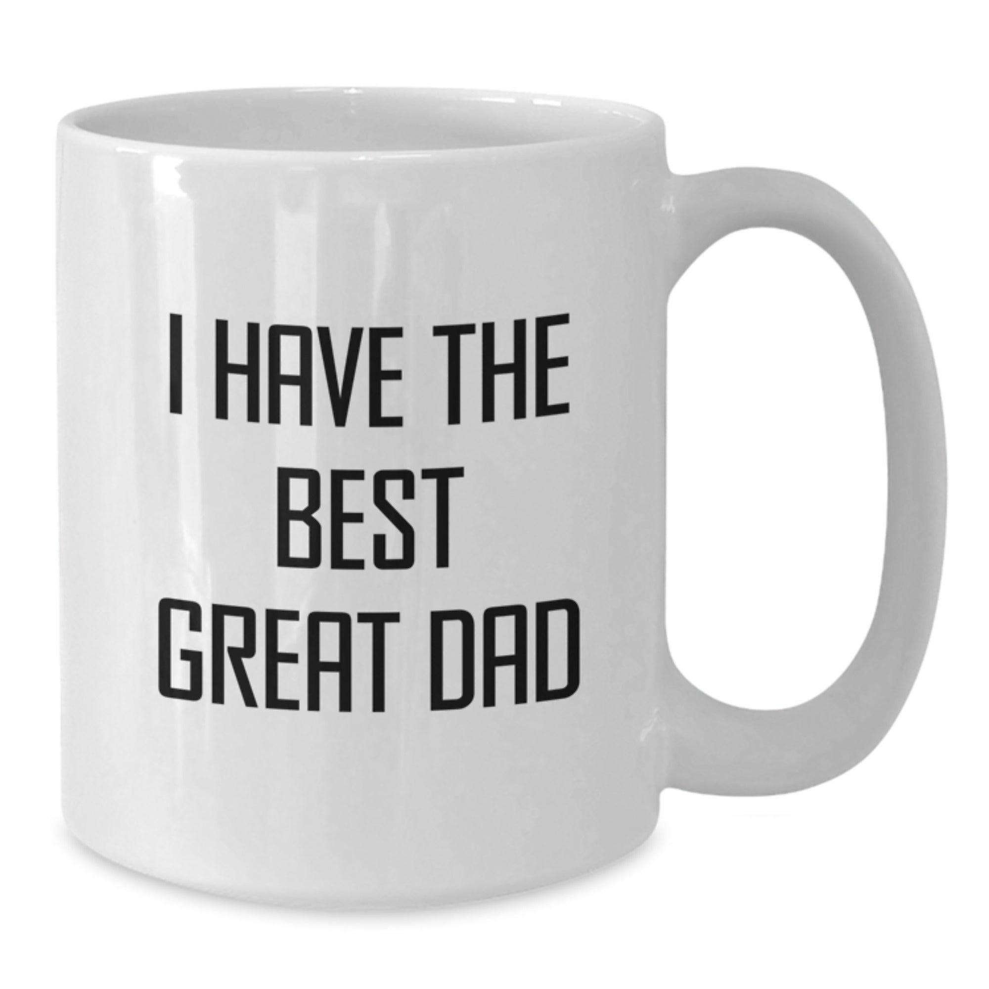Christmas Gift Heartfelt 'I Have The Best Great Dad' Mug - Additional