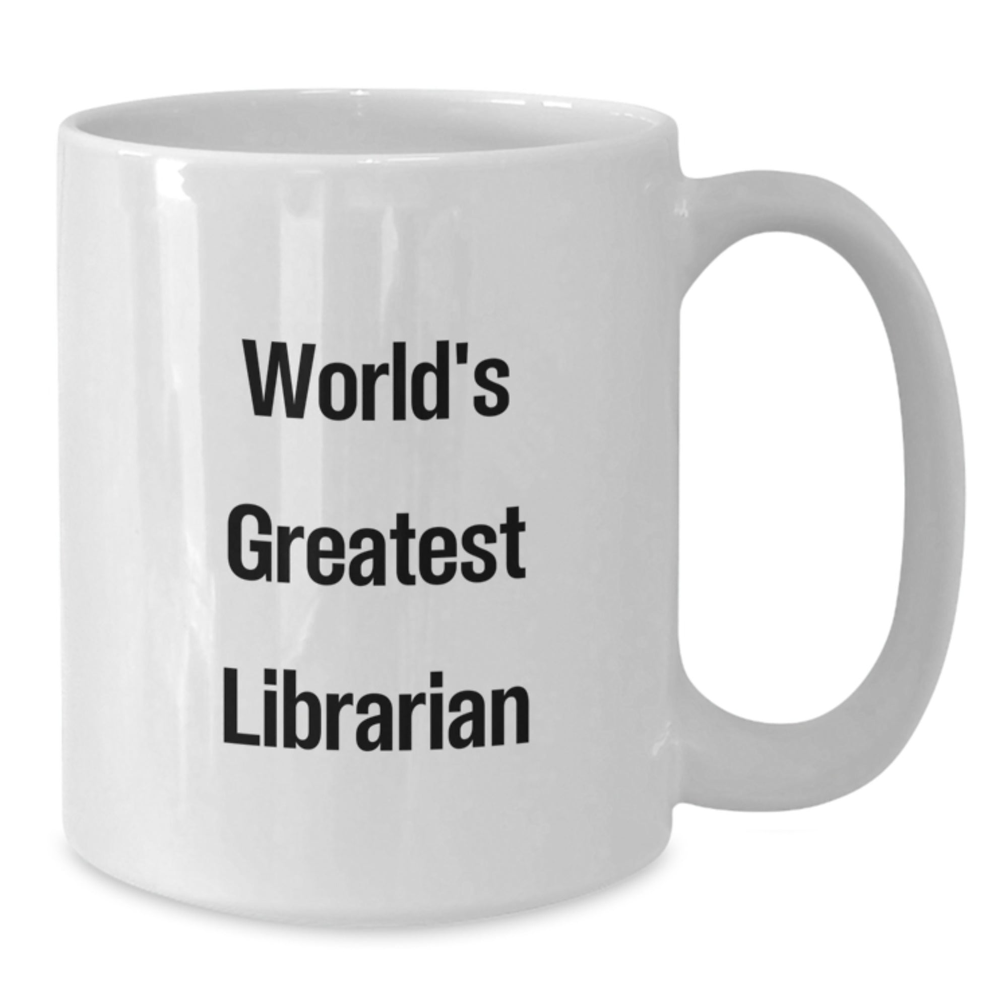 Librarian Gift for Him - World's Greatest Librarian Keepsake Mug - Additional