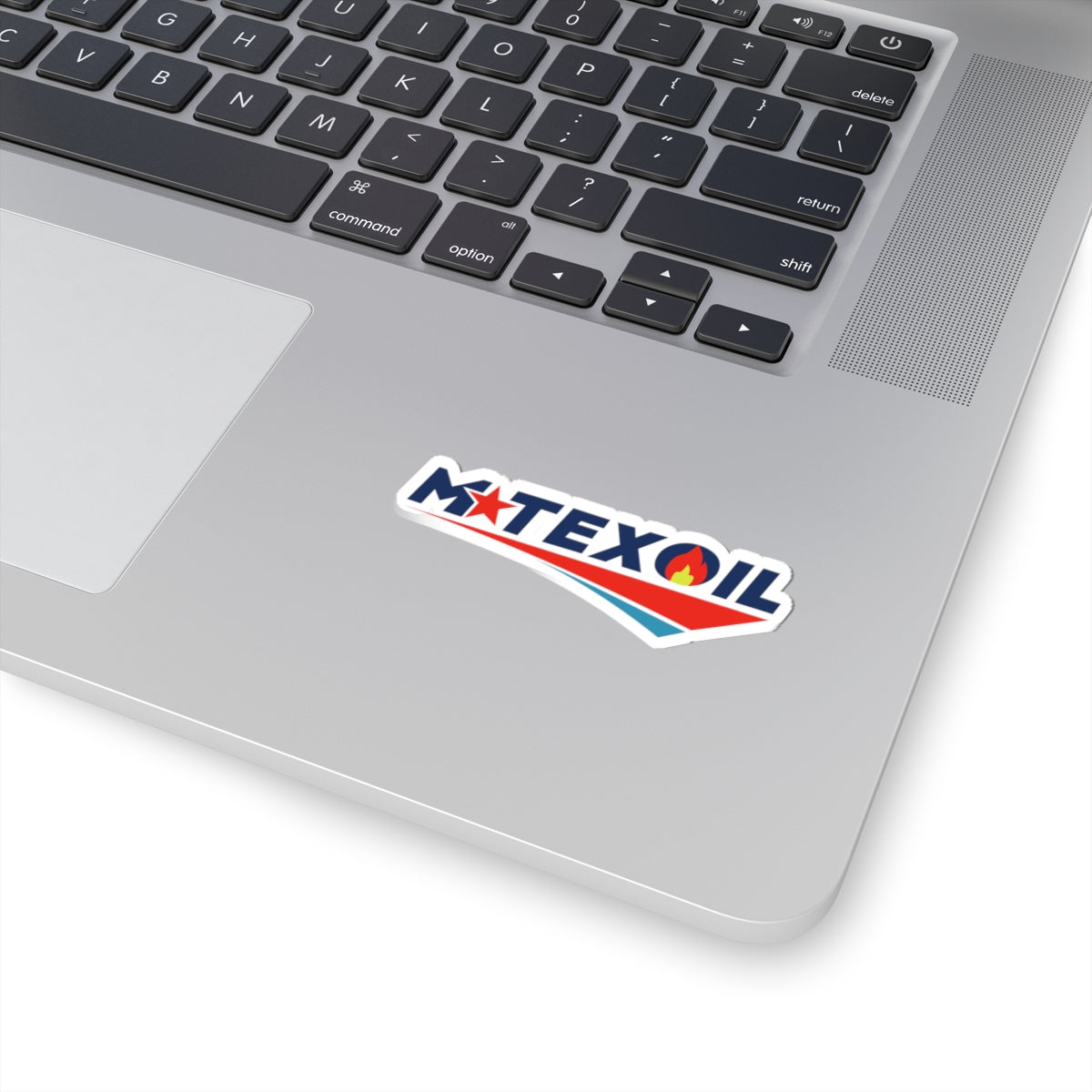 M-TexOil Logo Sticker, Glossy Kiss-Cut Vinyl Decal, 4 Sizes