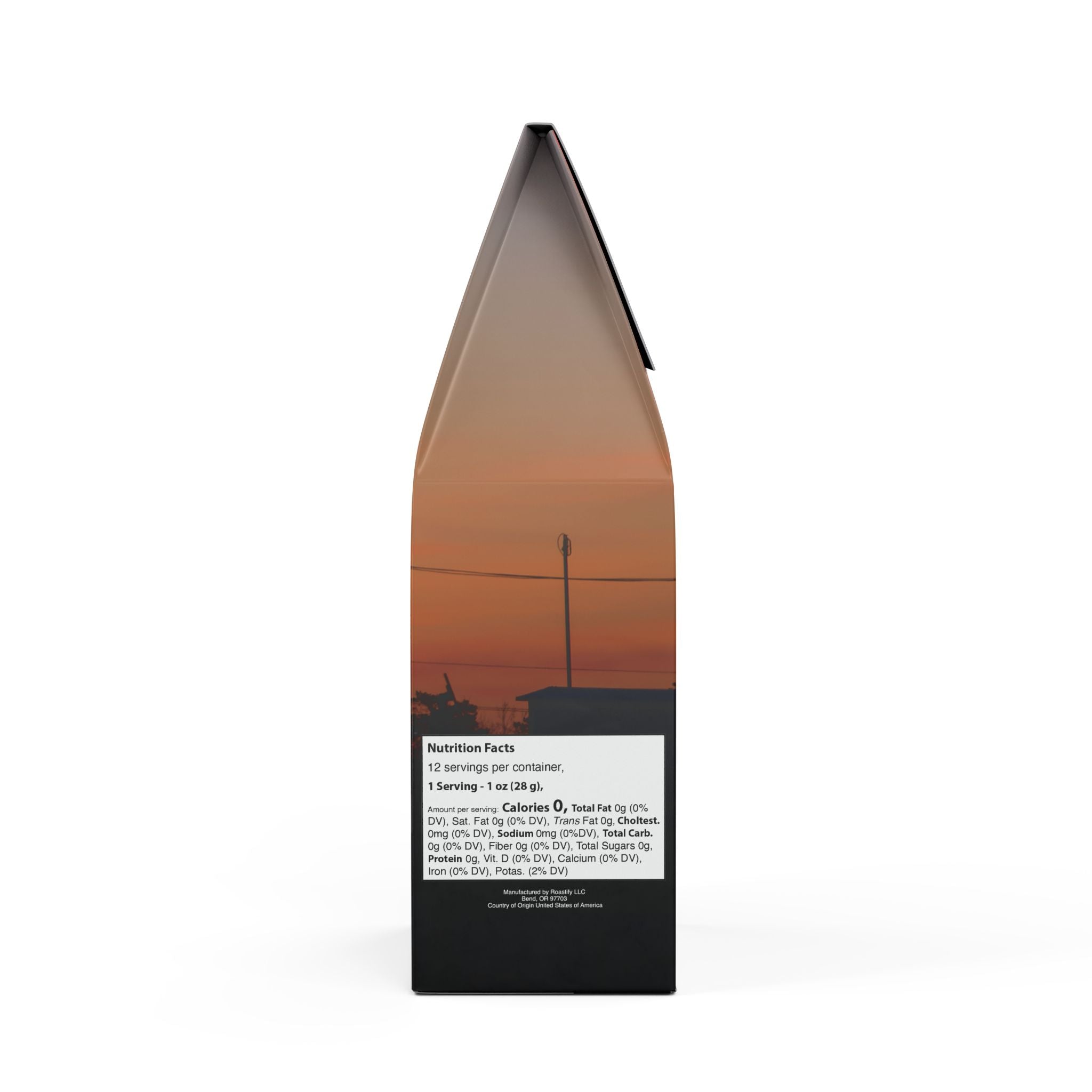 Roughneck Blend Coffee, Medium Dark Roast Coffee, 12oz