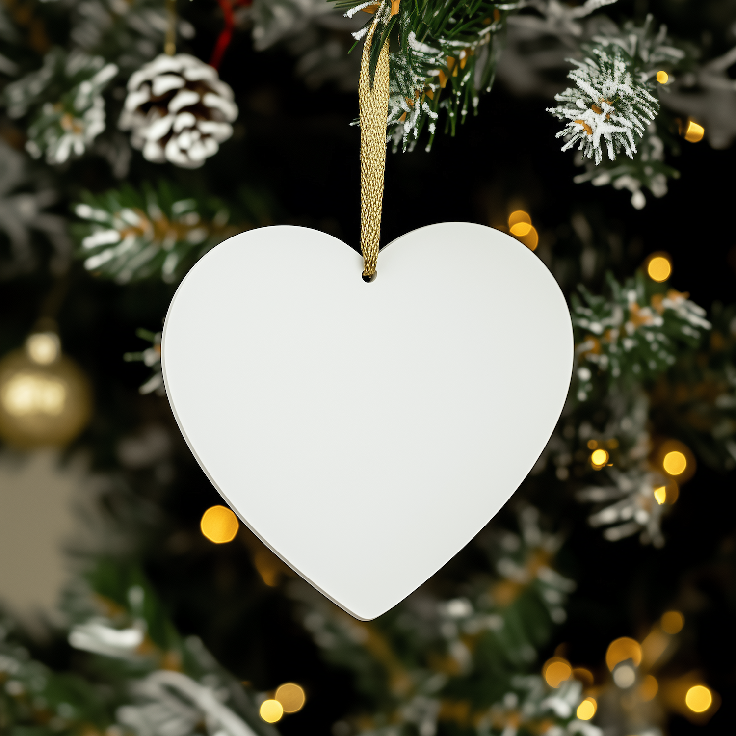 Author Inspired Funny Quote Heart Ornament, Gifts from Friends and Family, Perfect for Christmas Unique Gifts, Encouragement for Author, 2.75" Tall, MDF Material - Image 3