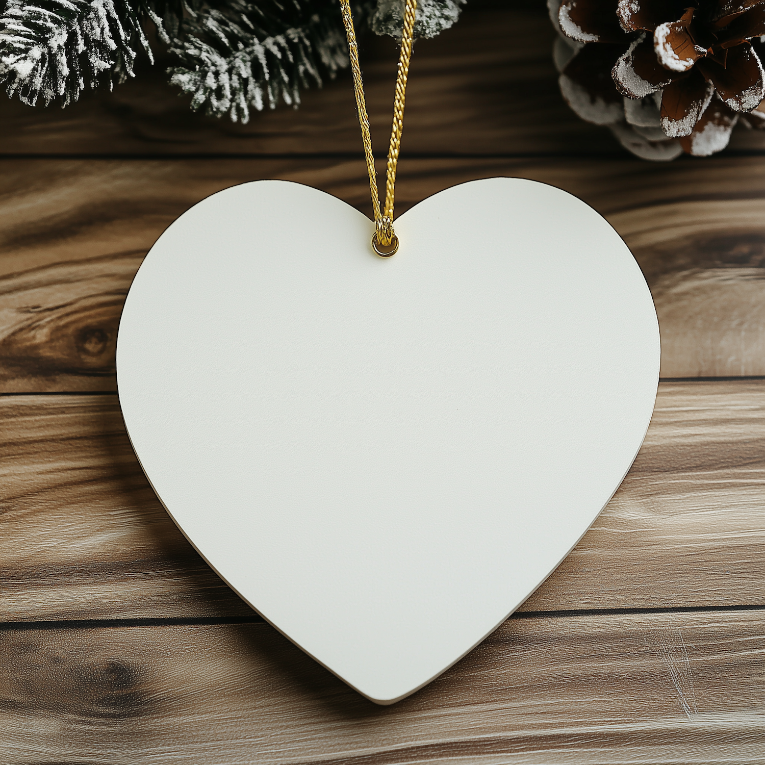Author Inspired Funny Quote Heart Ornament, Gifts from Friends and Family, Perfect for Christmas Unique Gifts, Encouragement for Author, 2.75" Tall, MDF Material - Image 4
